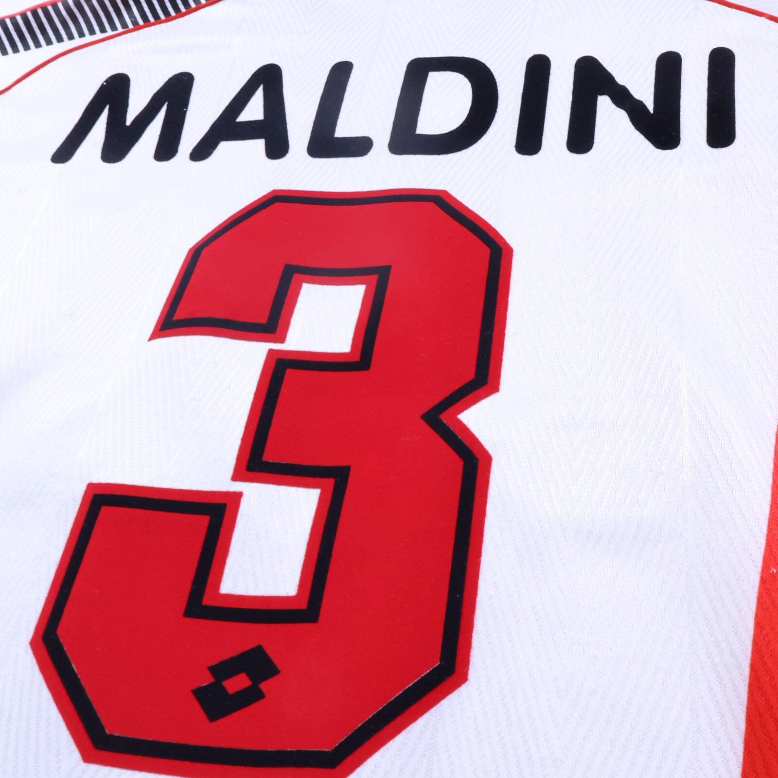 Ac Milan Maldini #3 1997/98 Away Shirt - L