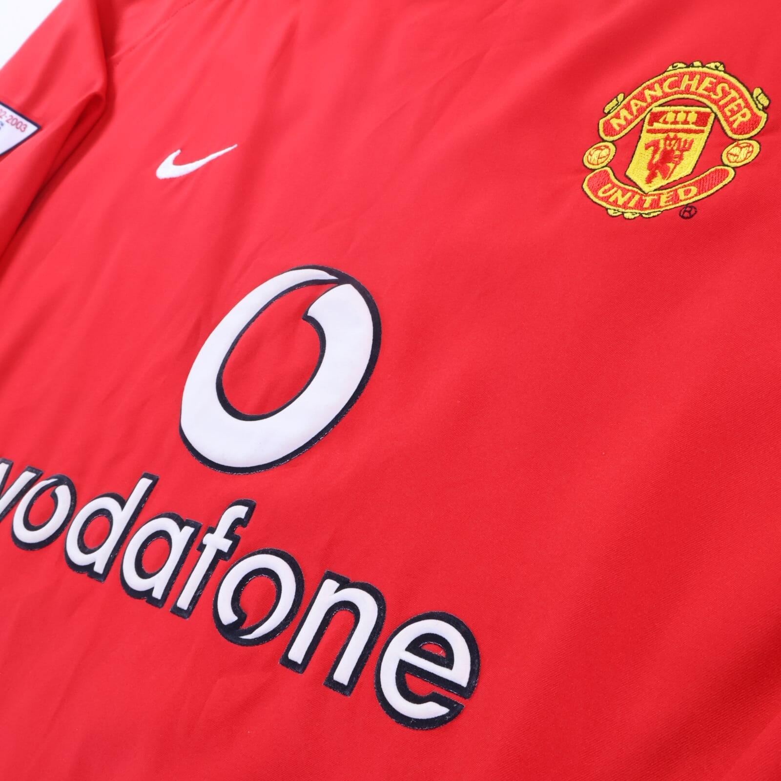 *MINT* Manchester United Ronaldo #7 2002/04 Home Shirt - Long Sleeve - XL