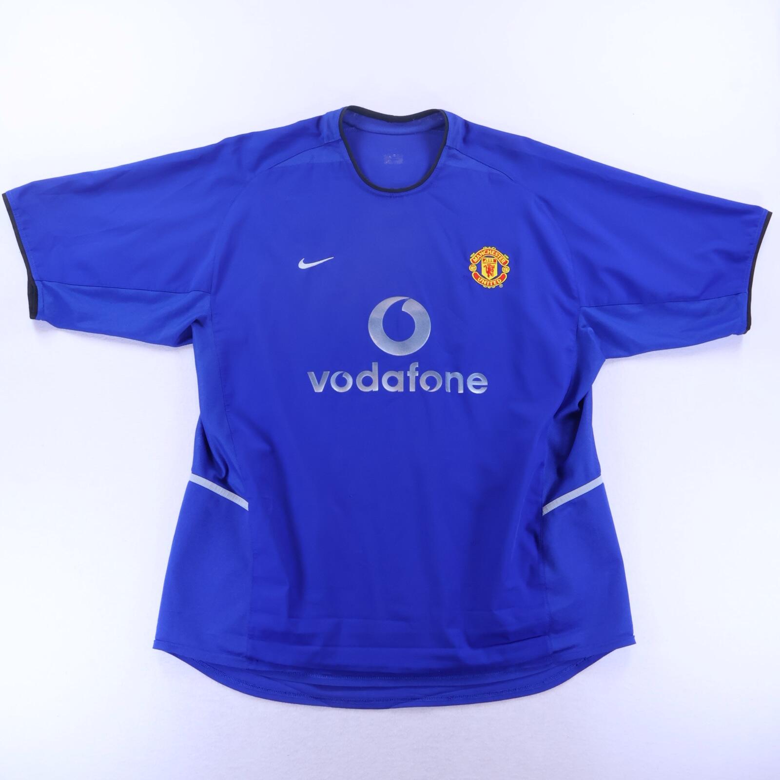 *MINT* Manchester United Beckham #7 2002/03 Third Shirt - 2XL