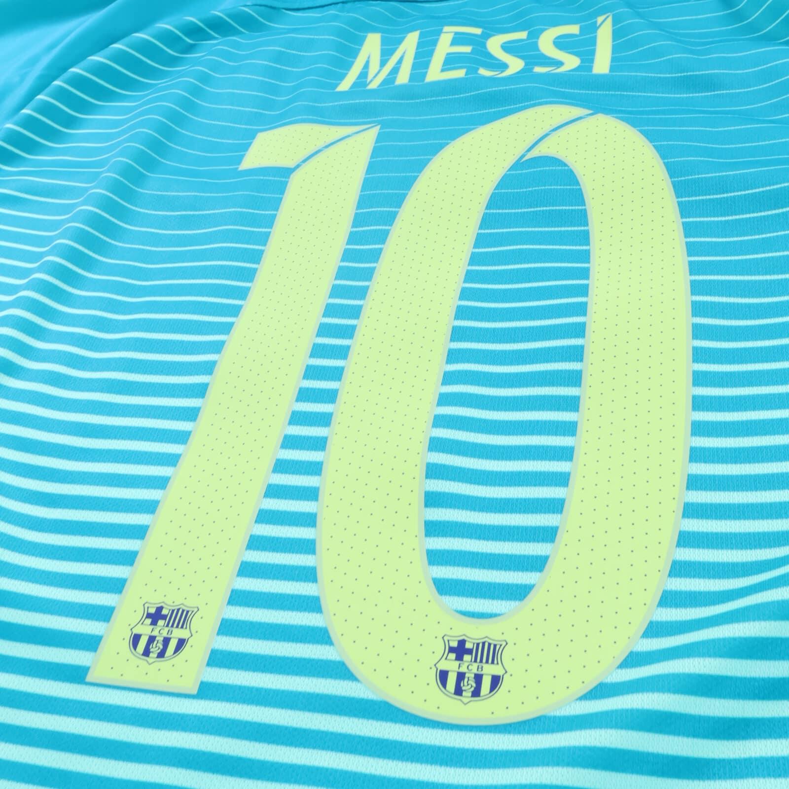 *MINT* Barcelona Messi #10 1016/17 Third Shirt - XXL