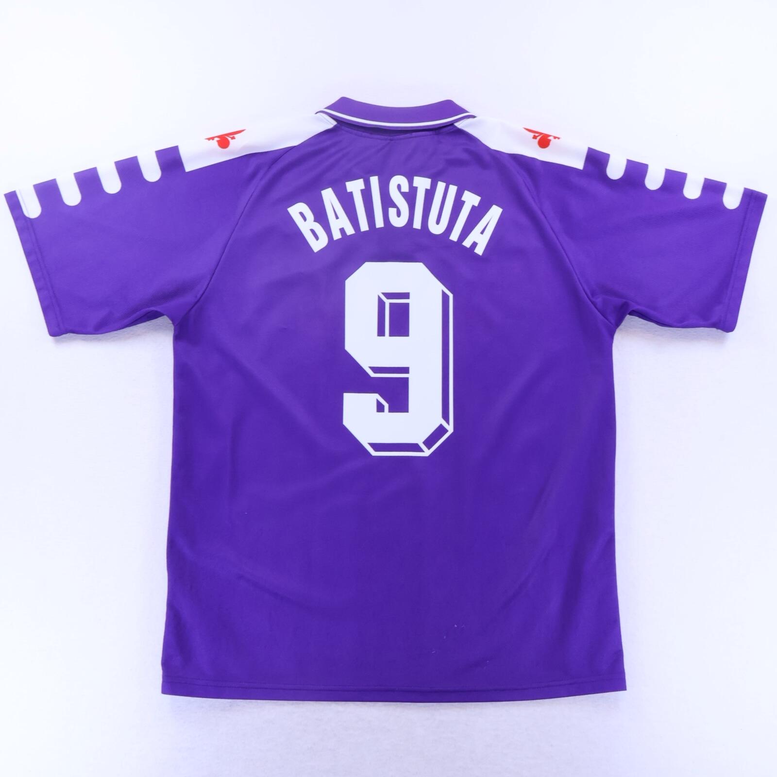 Fiorentina Batistuta #9 1998/99 Home Shirt - L