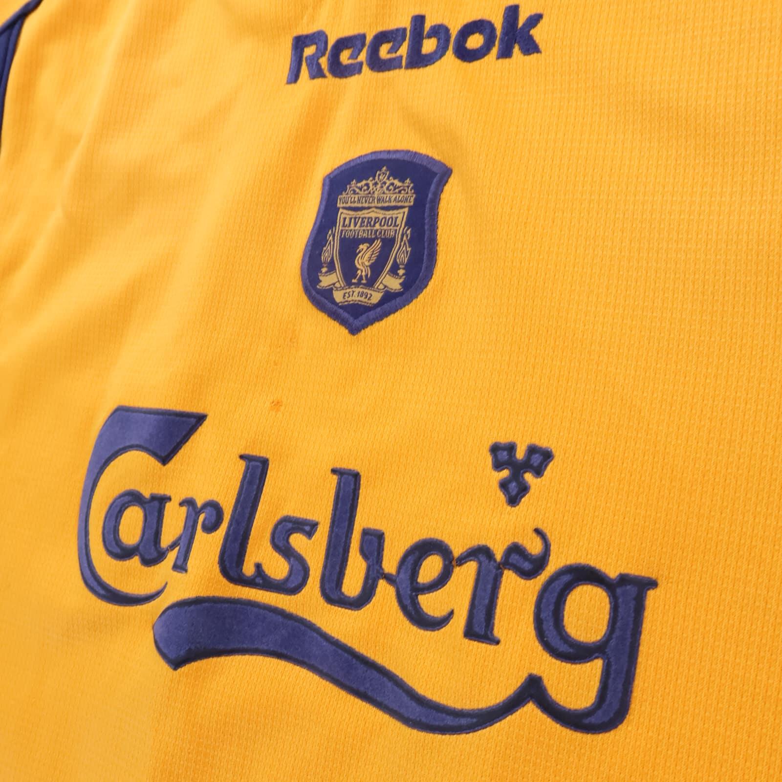 Liverpool F.C Hyypia #12 2000/01 Away Shirt - XL
