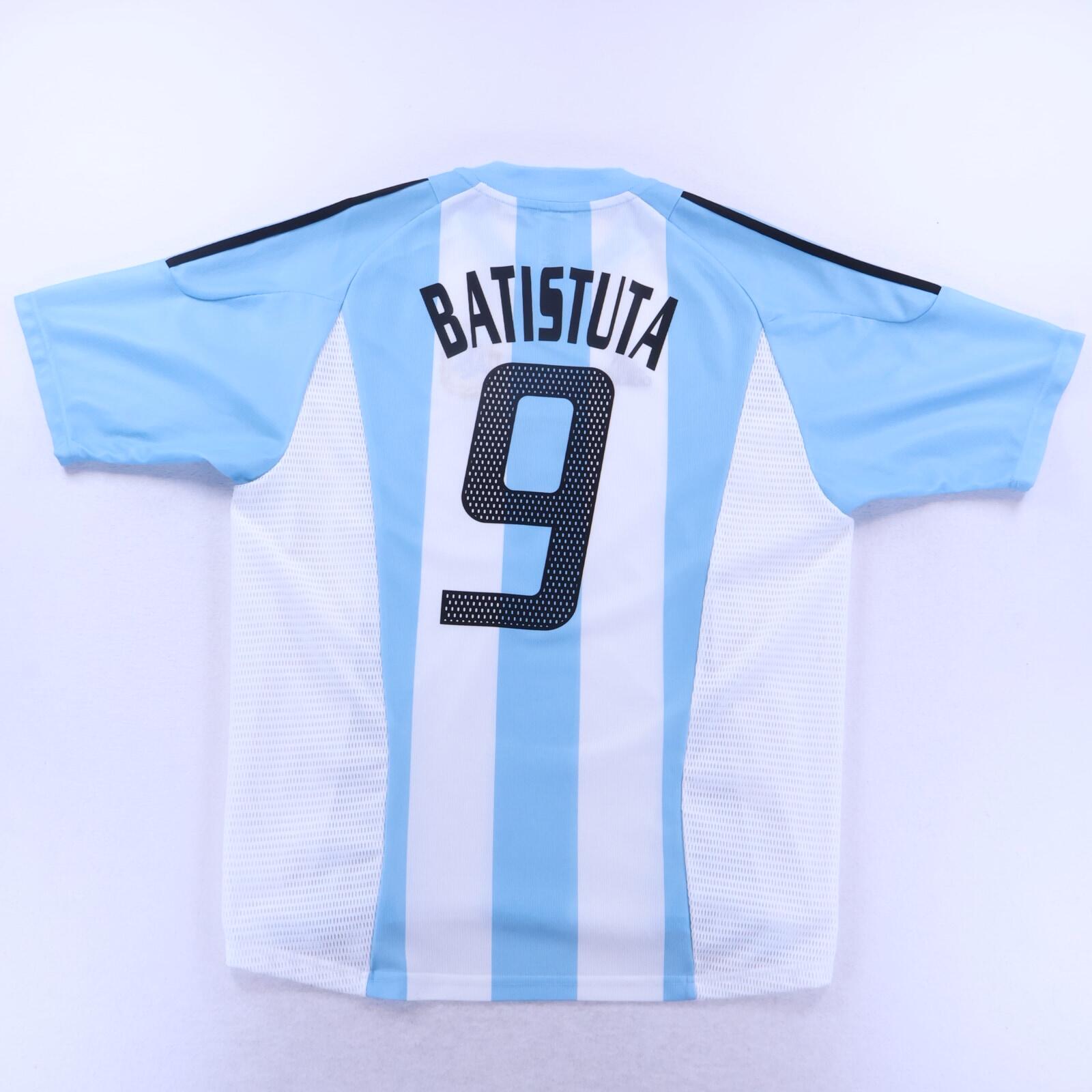 Argentina Batistuta #9 2002 Home Shirt - L