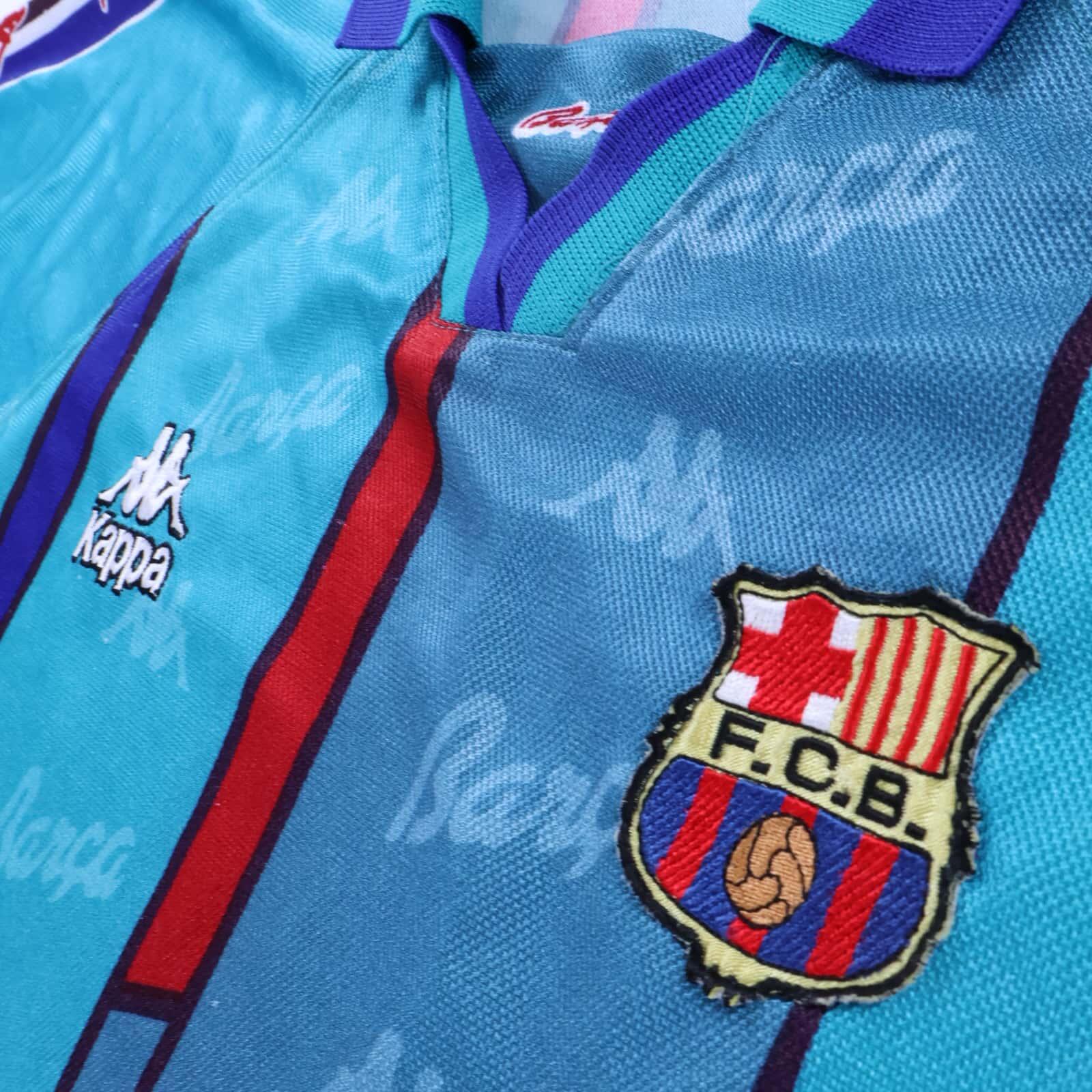 Barcelona Ronaldo #9 1995/97 Away Shirt - L