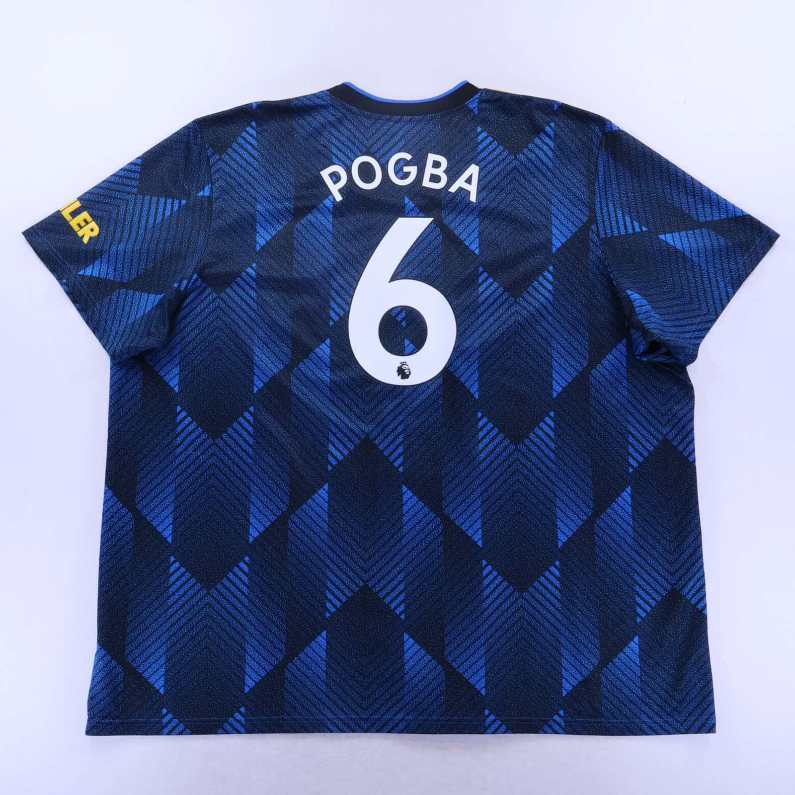 Manchester United Pogba #6 2021/22 Third Shirt - 4XL