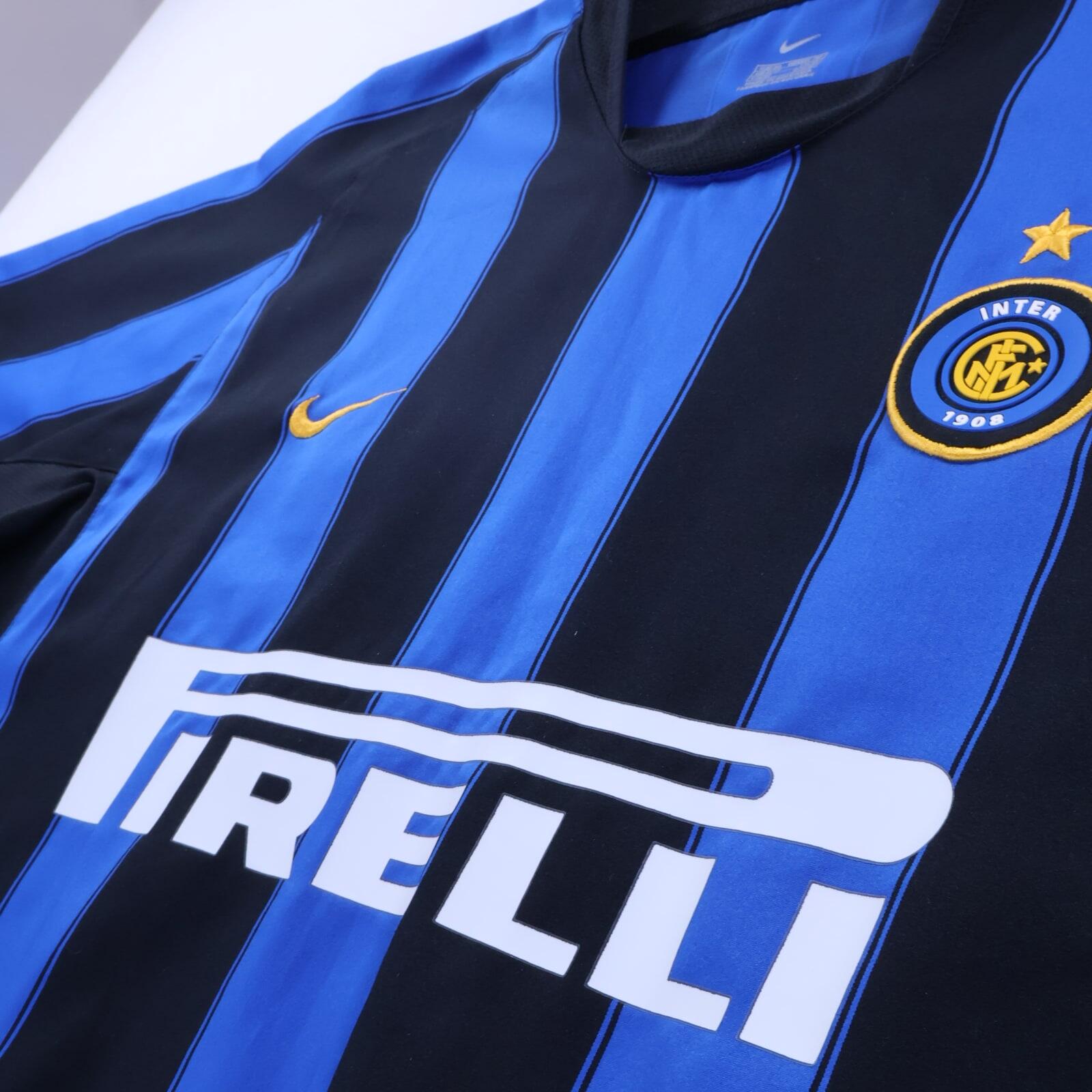 Inter Milan Vieri #32 2003/04 Home Shirt - XL