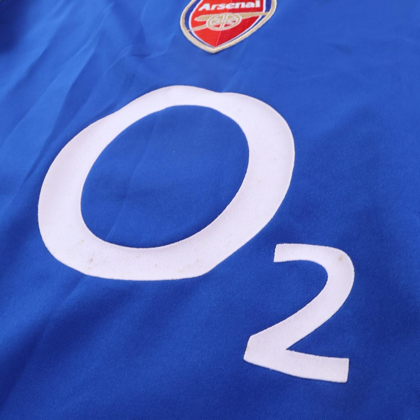Arsenal Bergkamp #10 2004/05 Away Shirt - L
