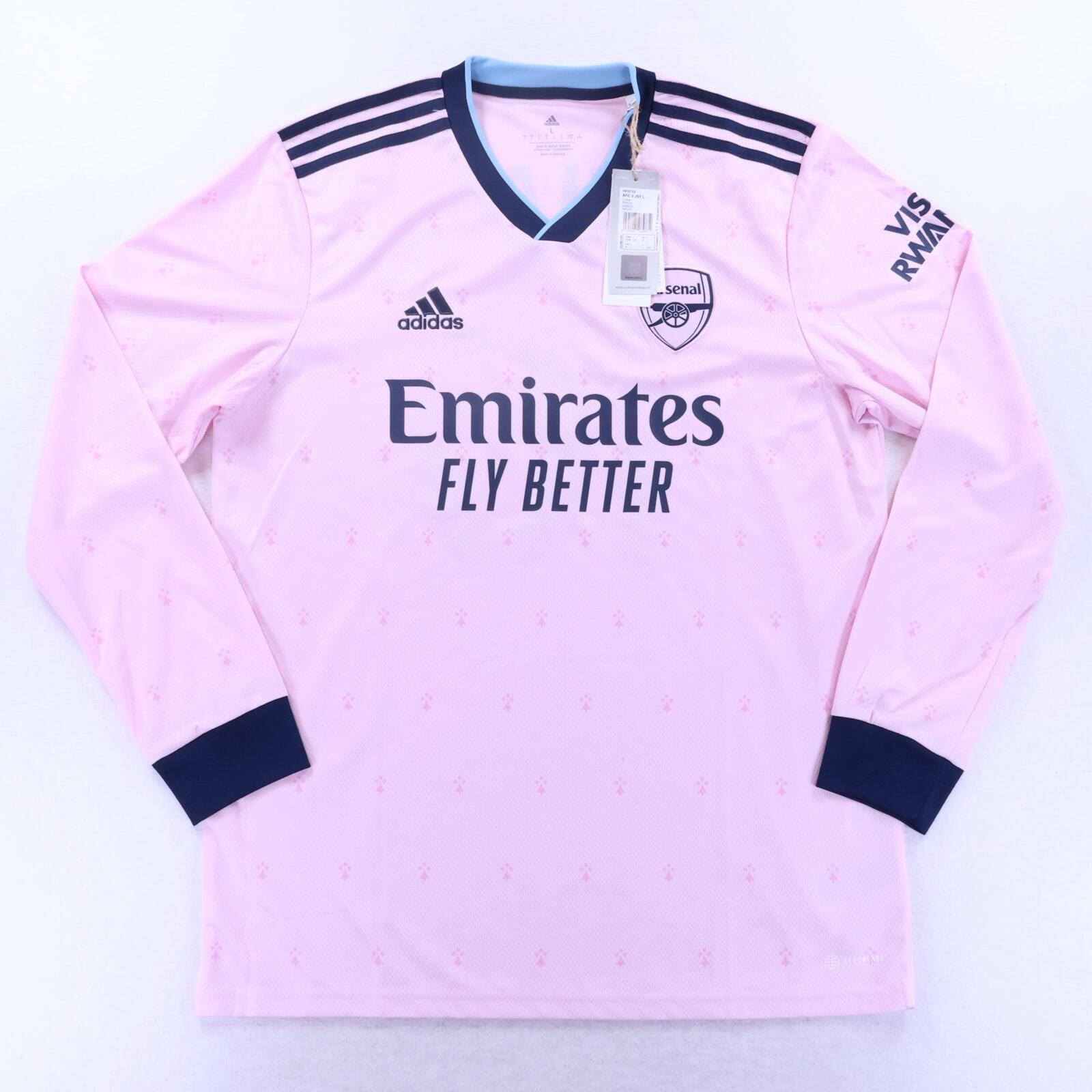 *NWT* Arsenal Smith Rowe #10 2022/23 Third Shirt - Long Sleeve - L