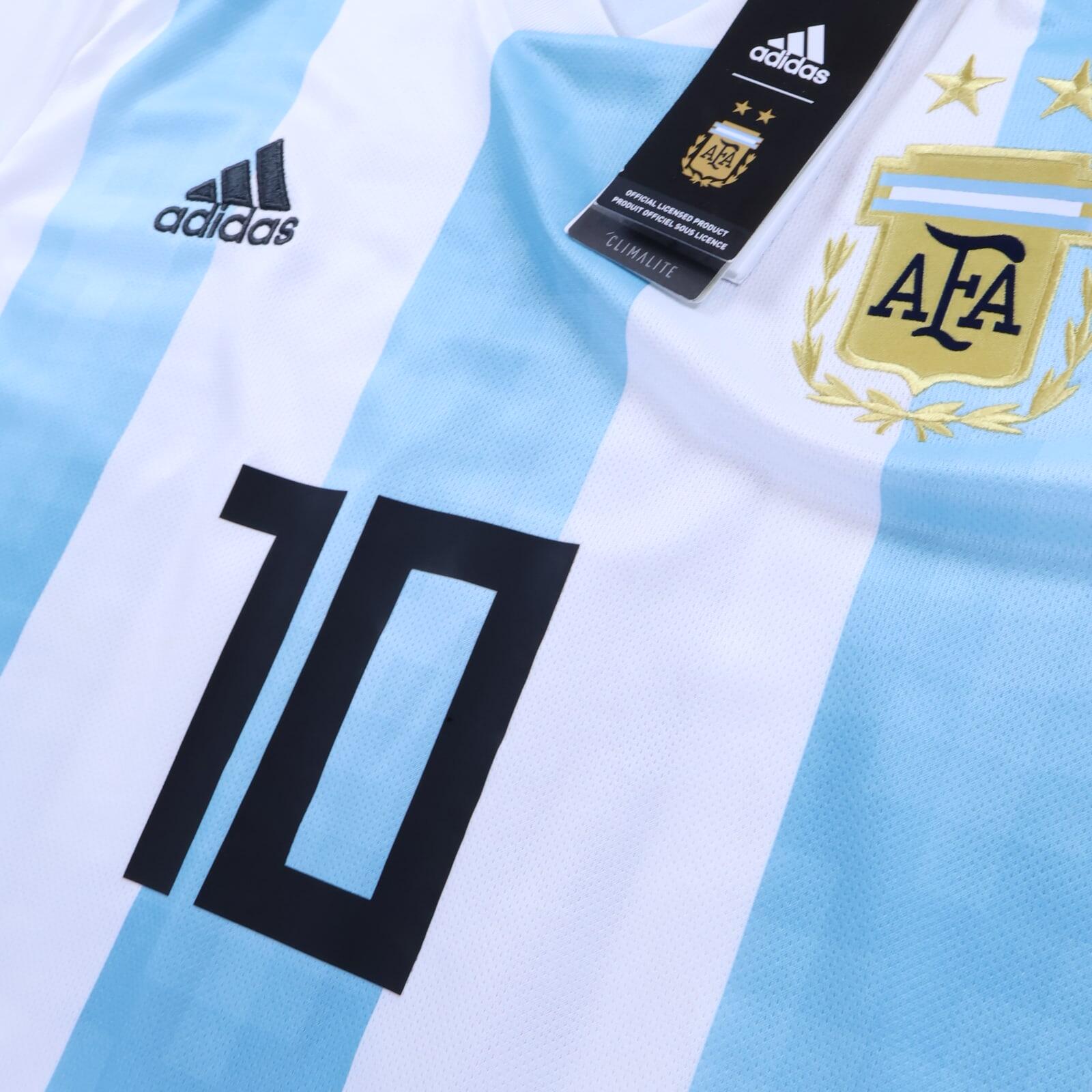 *NWT* Argentina Messi #10 2018/19 Home Shirt - L