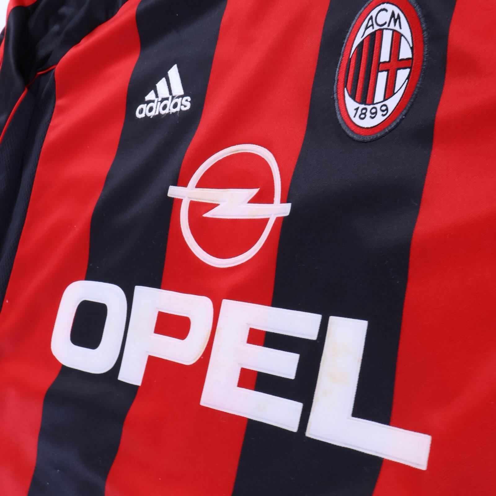 Ac Milan Shevchenko #7 2000/02 Home Shirt - XL
