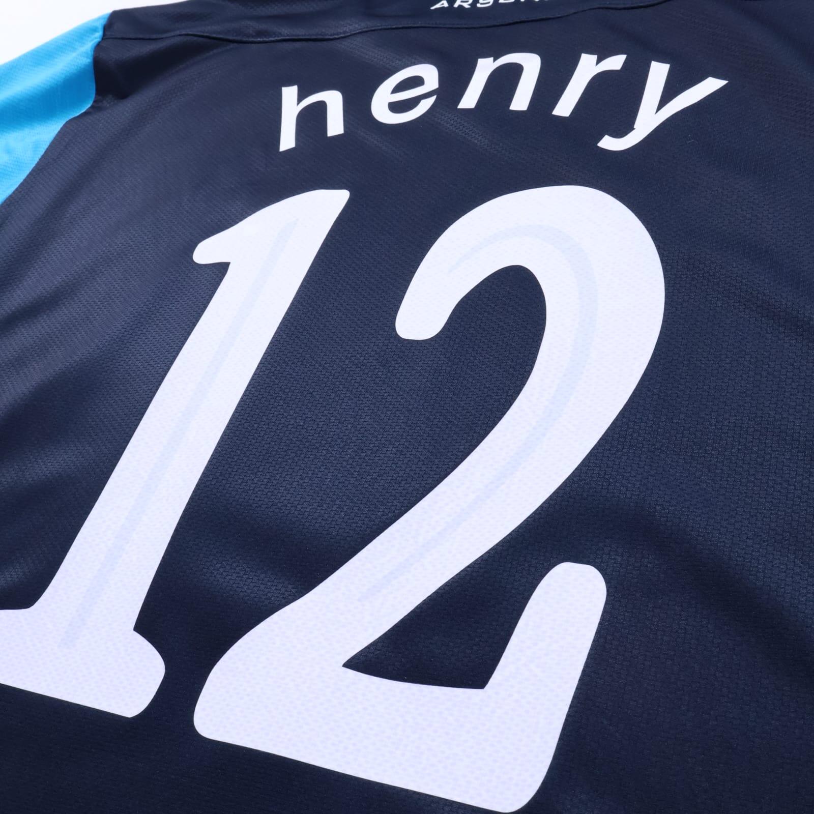 Arsenal Henry #12 2011/12 Away Shirt - L
