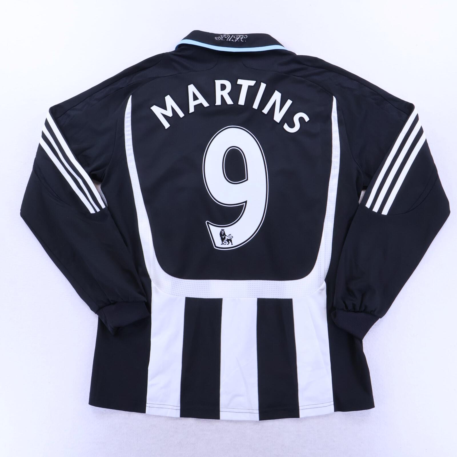 Newcastle United Martins #9 2007/09 Home Shirt - Long Sleeve - M