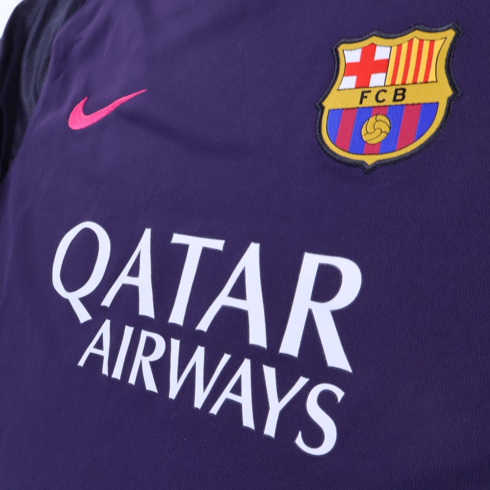 *MINT* Barcelona Suarez #9 2016/17 Away Shirt - M