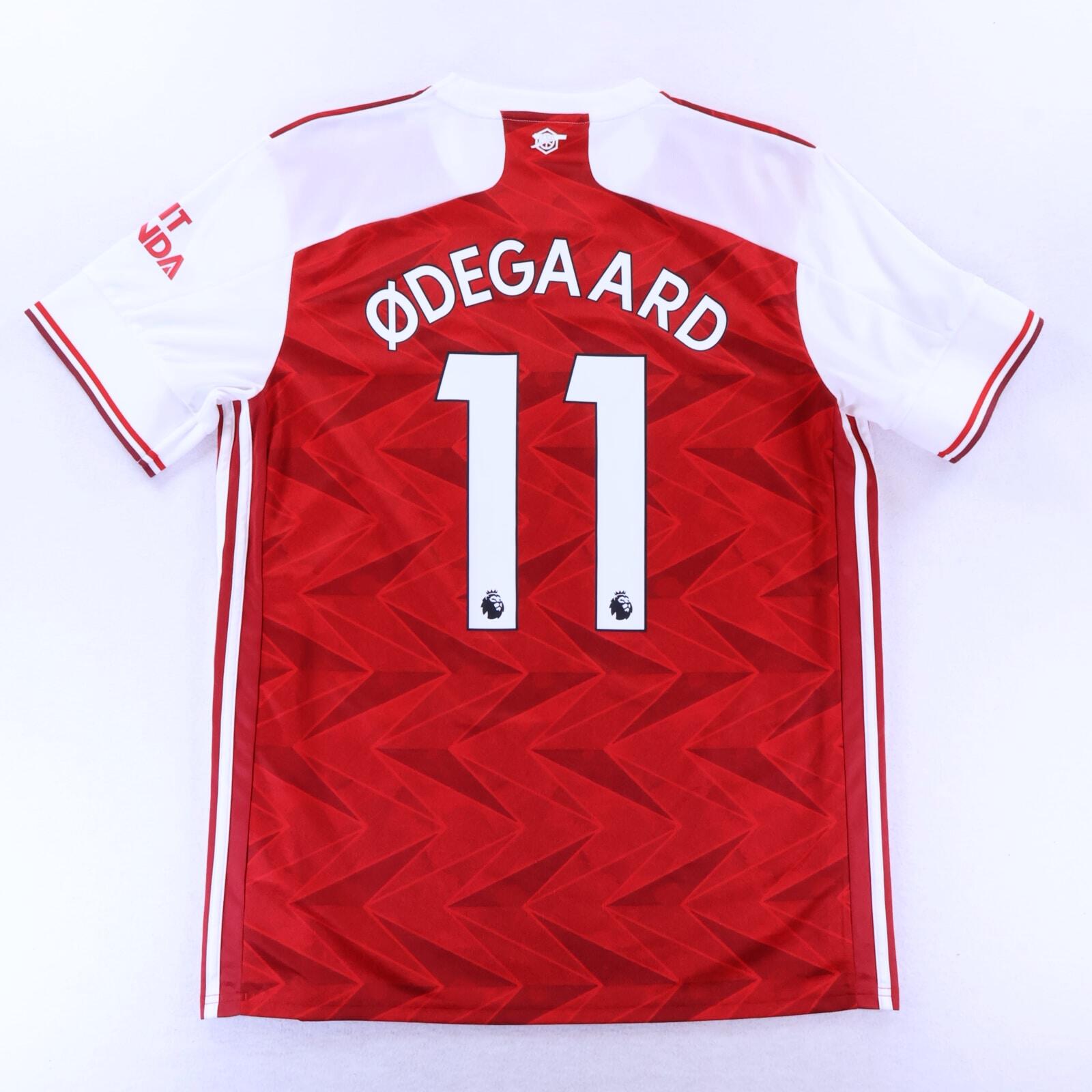Arsenal Odegaard #11 2020/21 Home Shirt - L