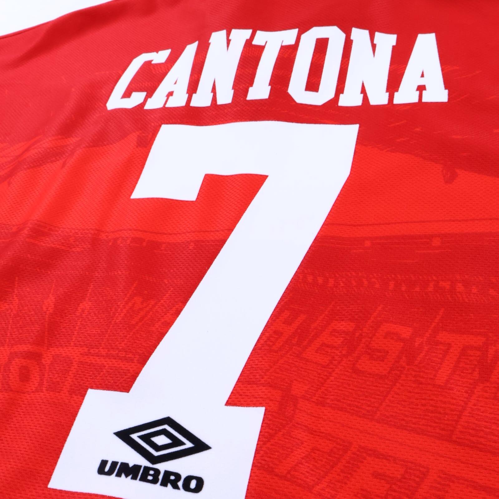 Manchester United Cantona #7 1994/96 Home Shirt - XL