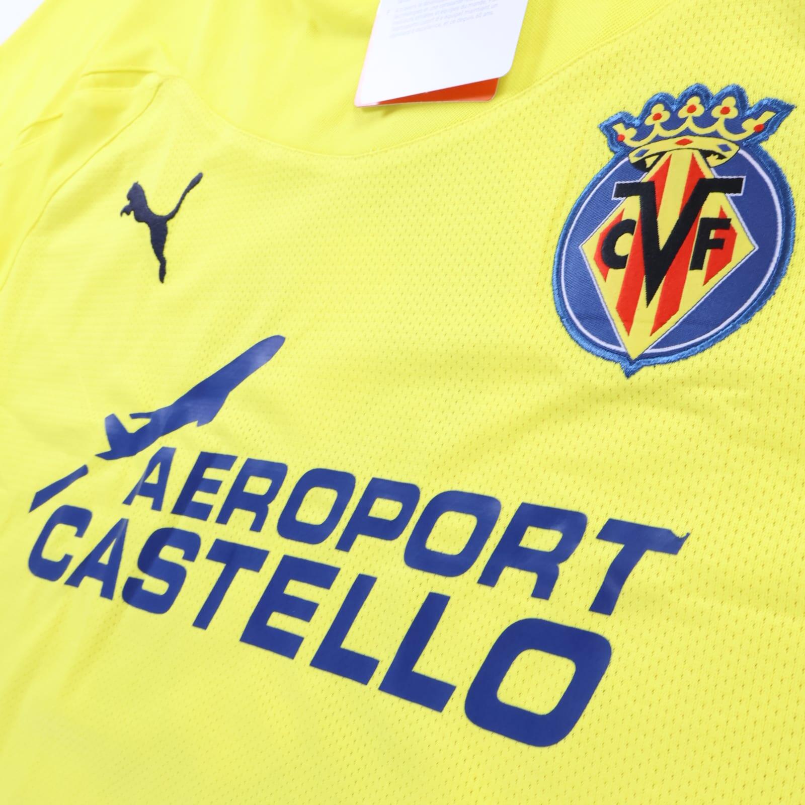 *NWT* Villarreal Cf S. Cazorla #8 2010/11 Home Shirt - XL