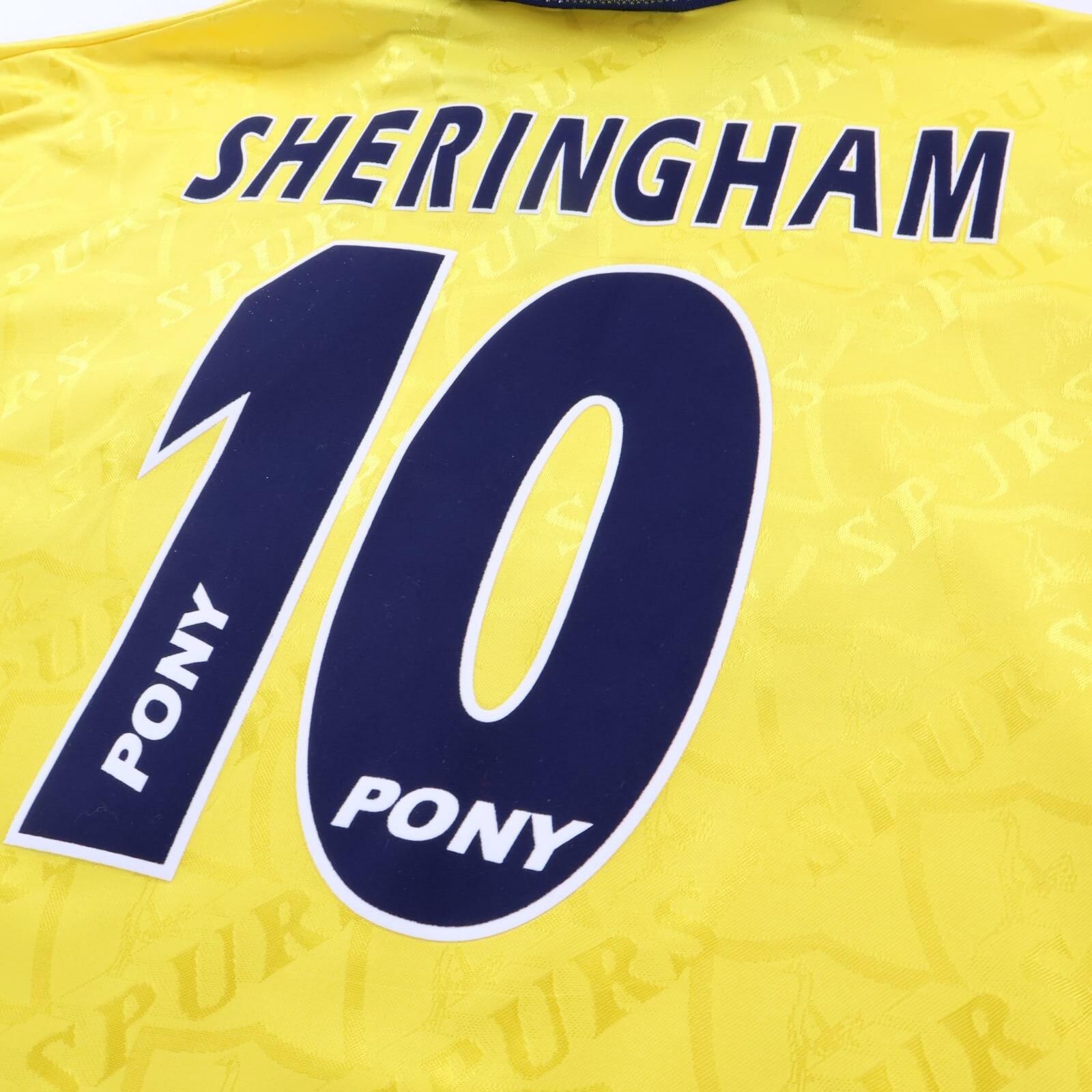 *MINT* Tottenham Hotspur Sheringham #10 1995/97 Third Shirt - XL
