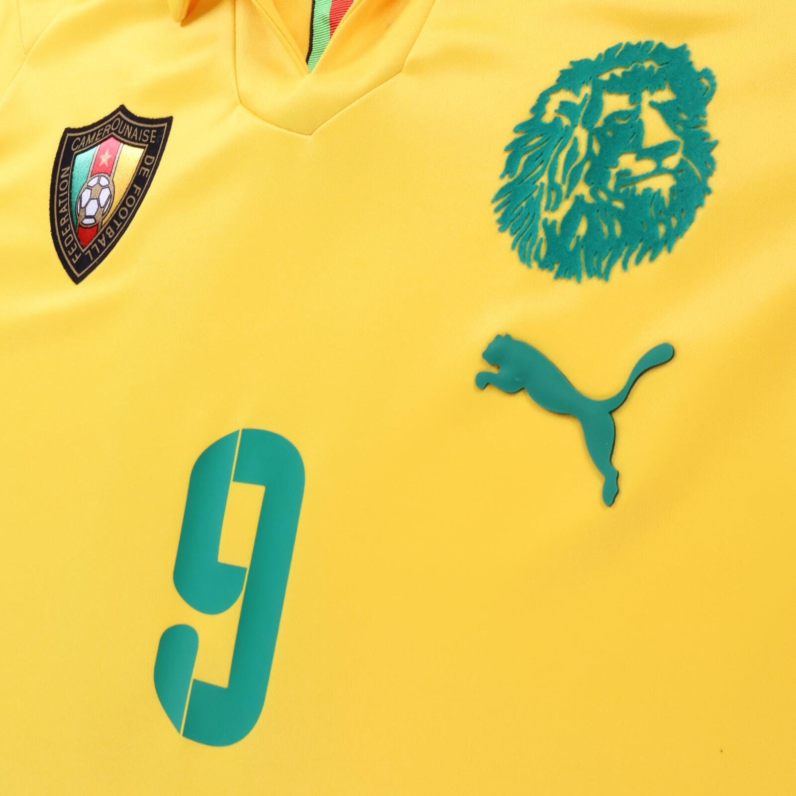 Cameroon Eto'O #9 2008/09 Away Shirt - M