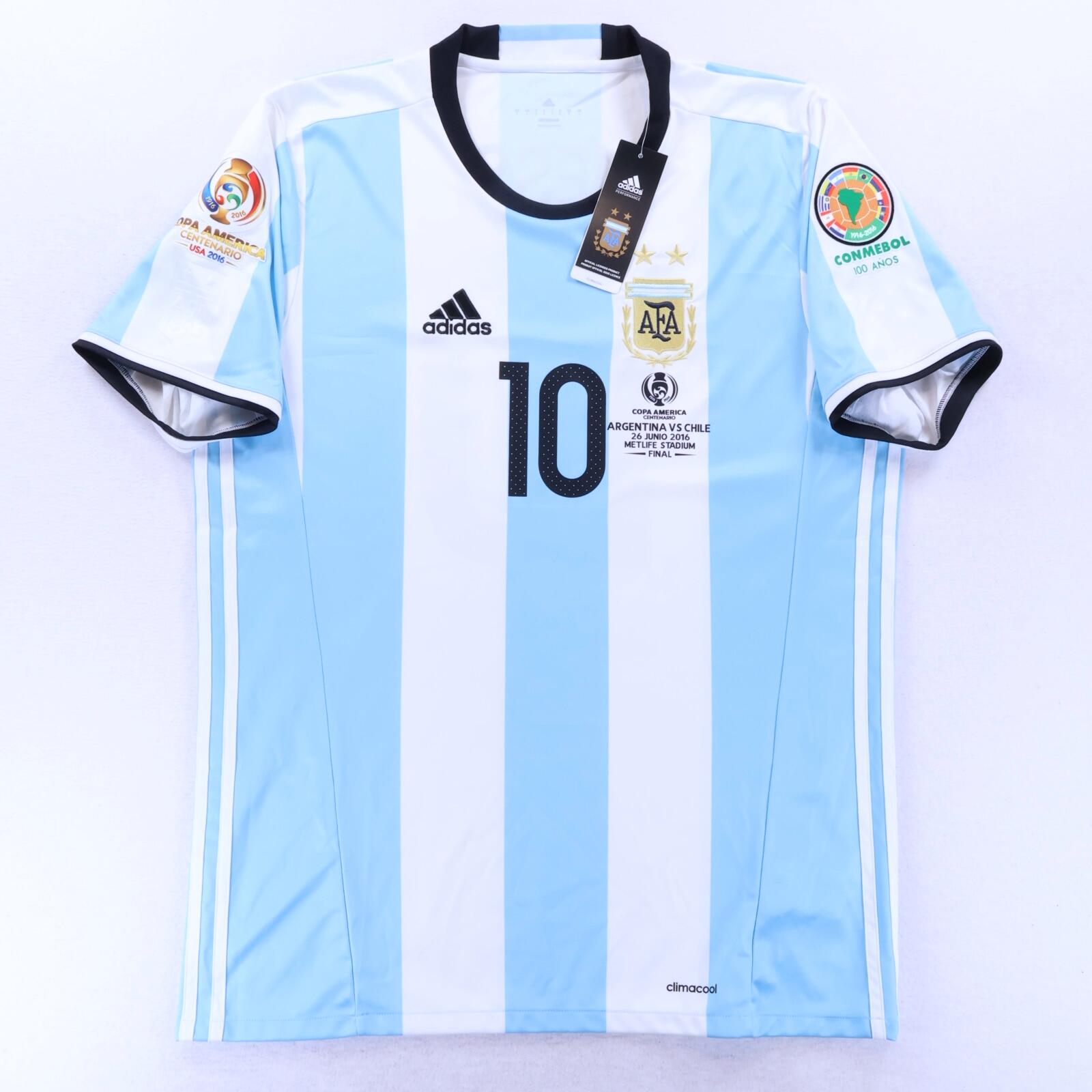 *NWT* Argentina Messi #10 2016 Home Shirt - L