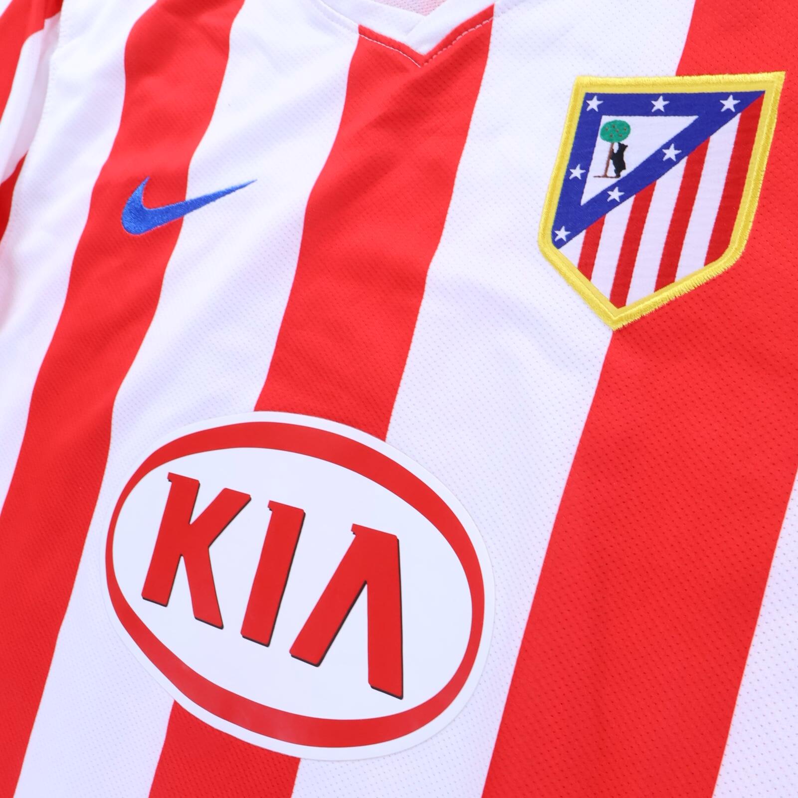 Atlético De Madrid Kun Aügero #10 2008/09 Home Shirt - L