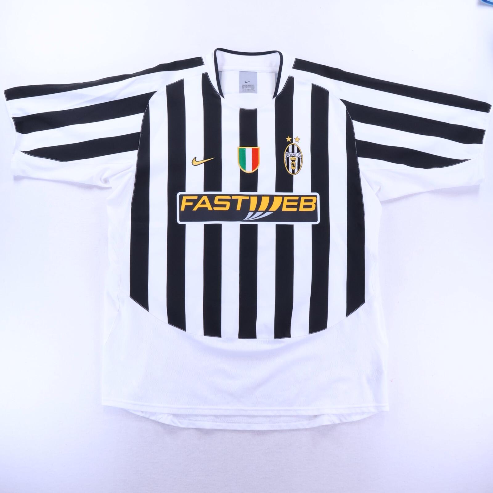 *MINT* Juventus Del Piero #10 2003/04 Home Shirt - 2XL