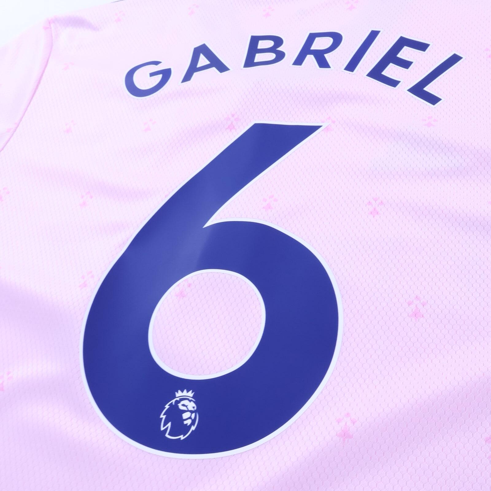 *MINT* Arsenal Gabriel #6 2022/23 Third Shirt - M