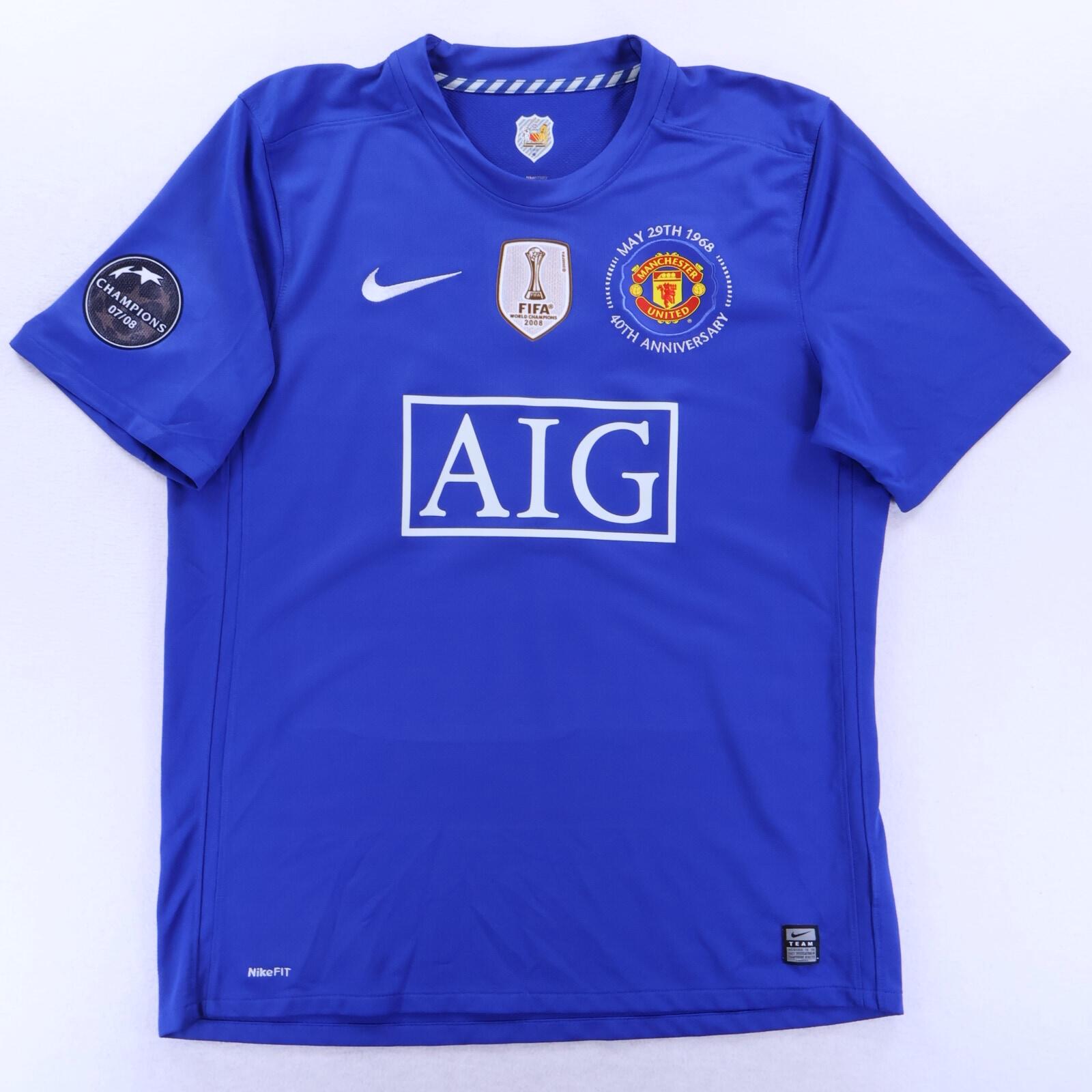 *MINT* Manchester United Ronaldo #7 2008/09 Third Shirt - L