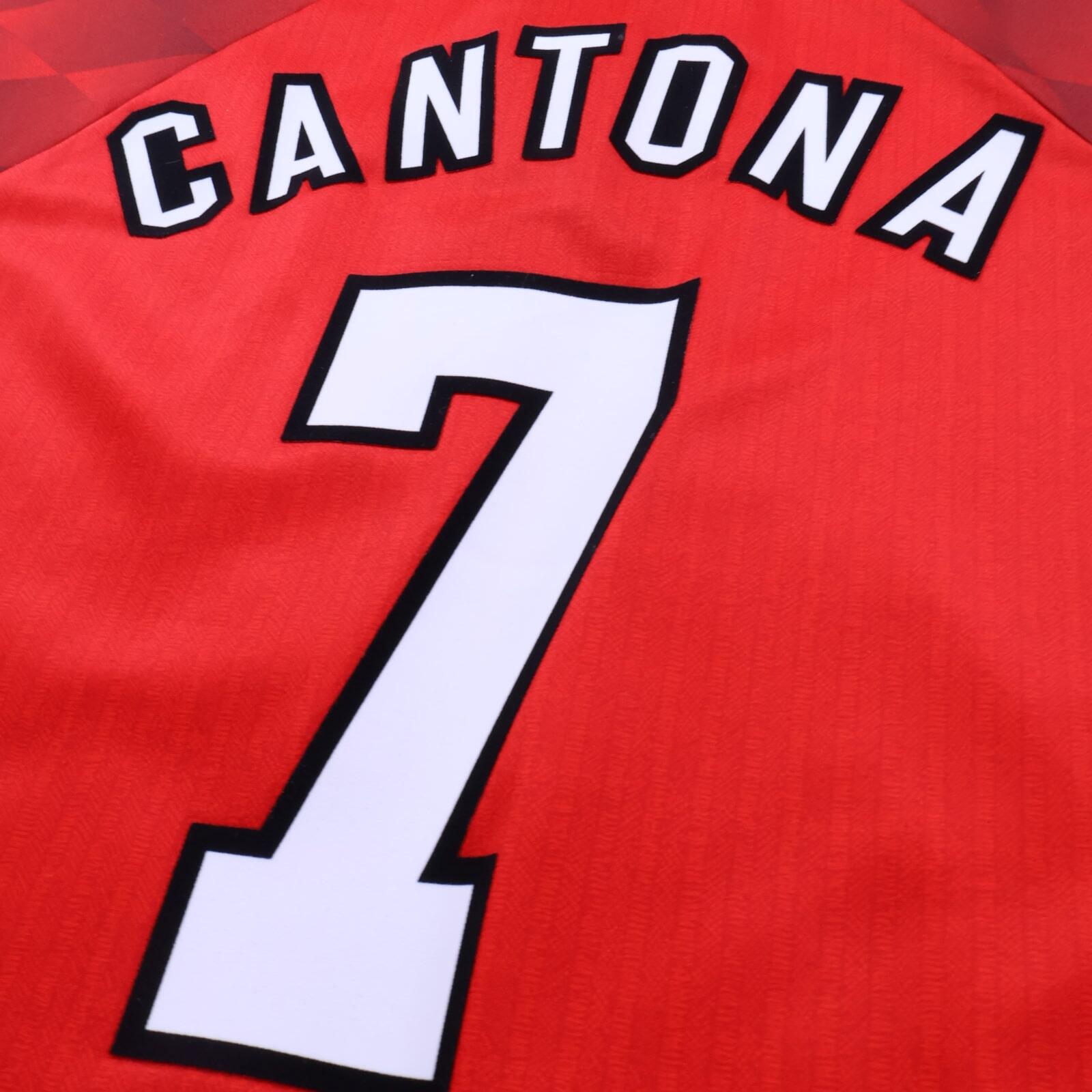 Manchester United Cantona #7 1996/98 Home Shirt - XL