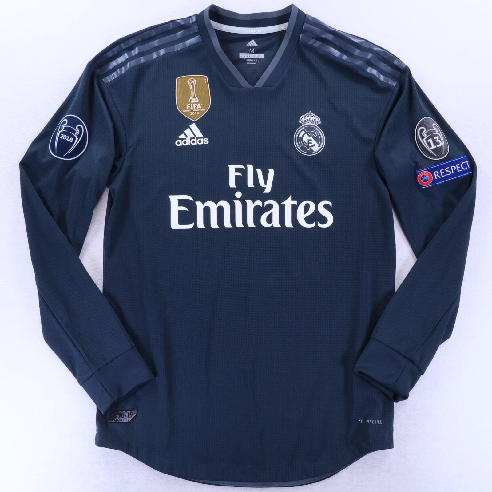 Real Madrid Bale #11 2018/19 Away Shirt - Player Issue - M