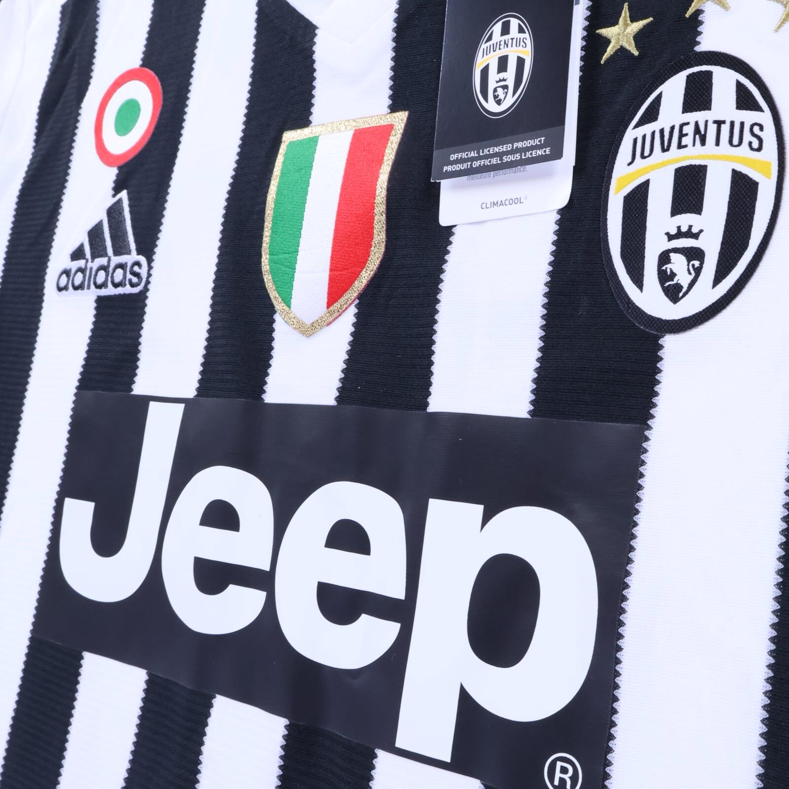 Juventus Pogba #6 2015/16 Home Shirt - M