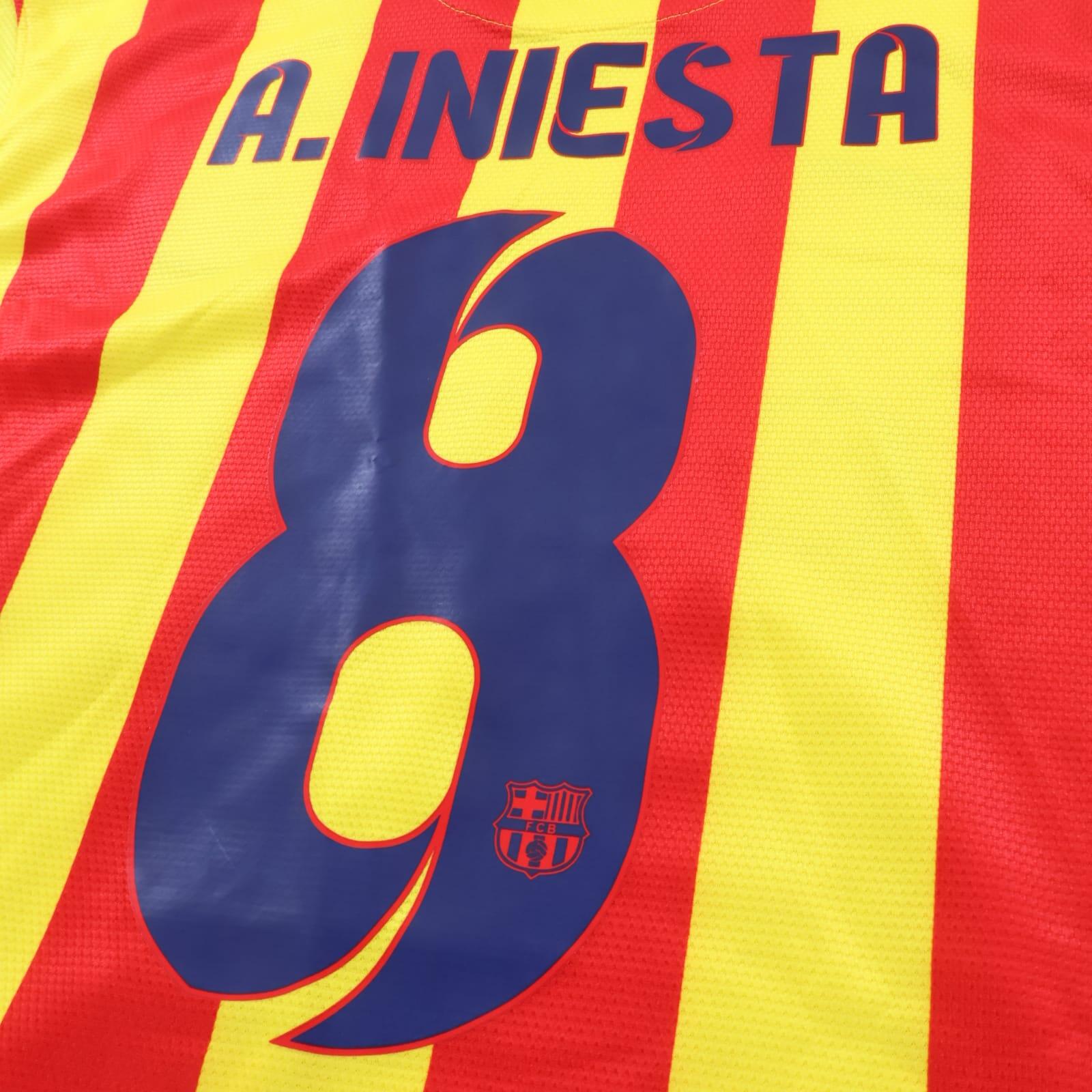 *NWT* Barcelona A. Iniesta #8 2013/14 Away Shirt - M