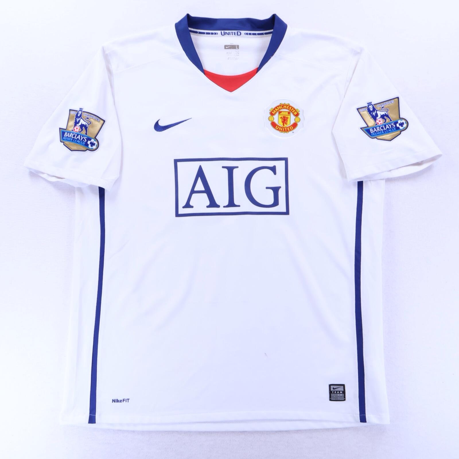 Manchester United Ronaldo #7 2008/09 Away Shirt - L
