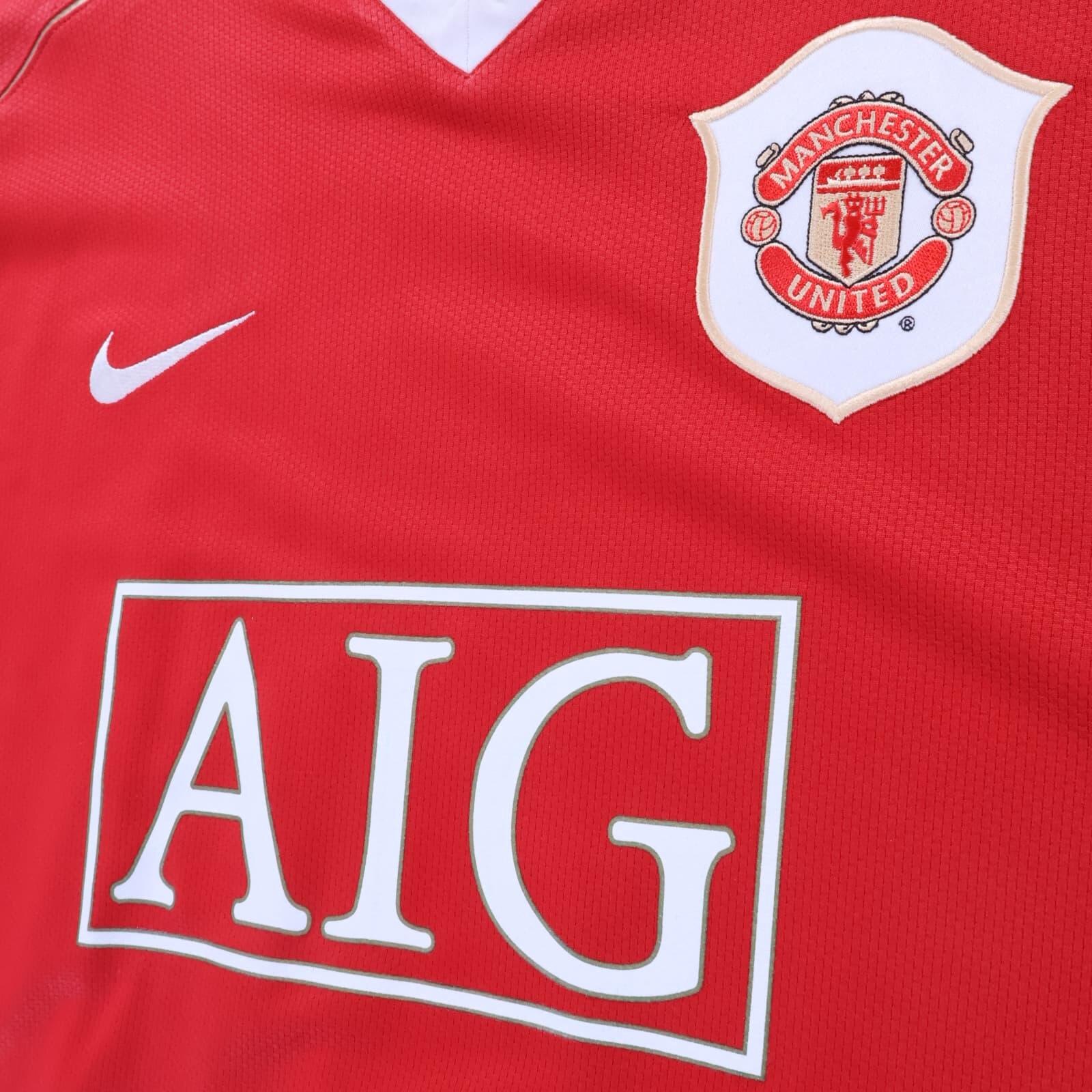 *MINT* Manchester United Ronaldo #7 2006/07 Home Shirt - L