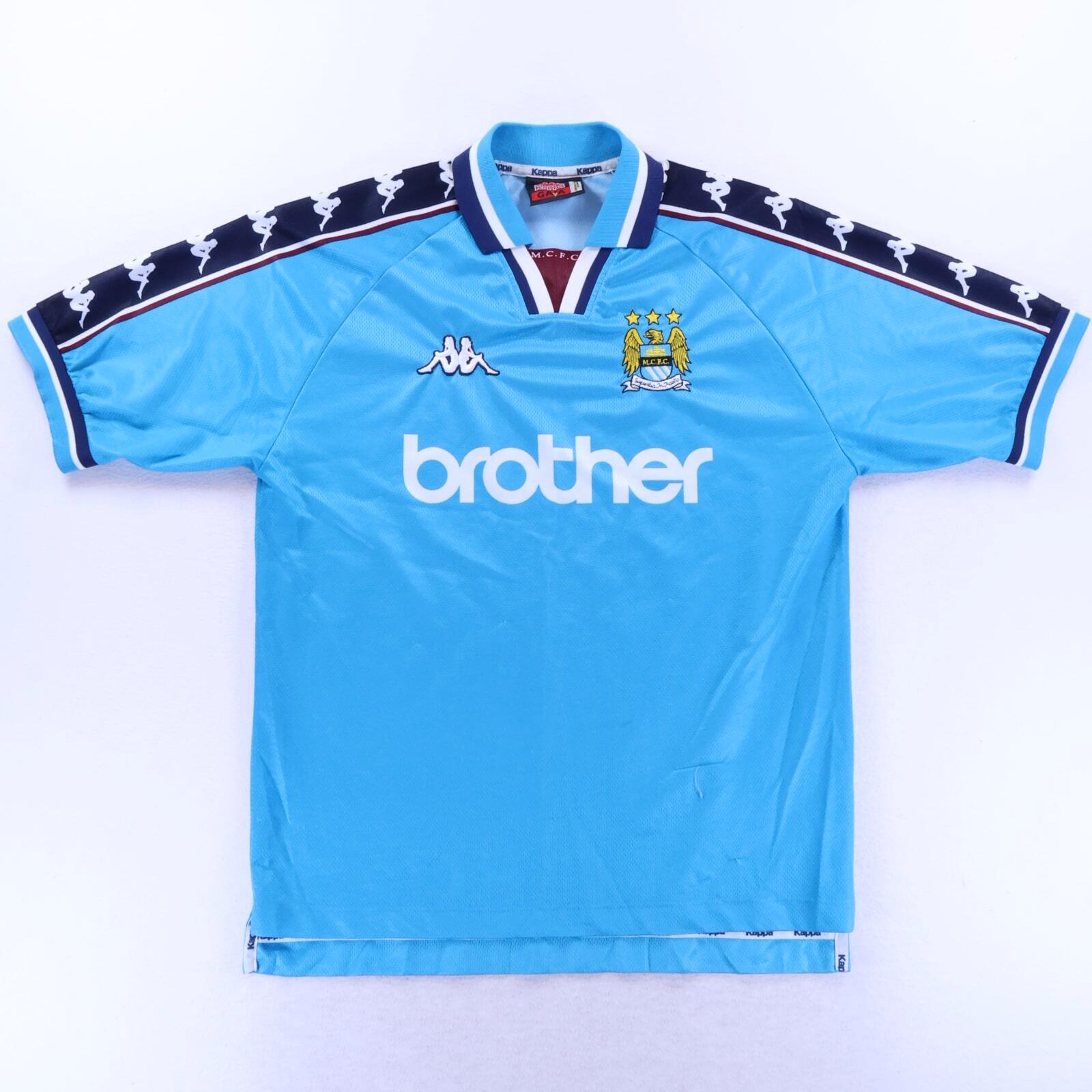 Manchester City 1997/99 Home Shirt - L