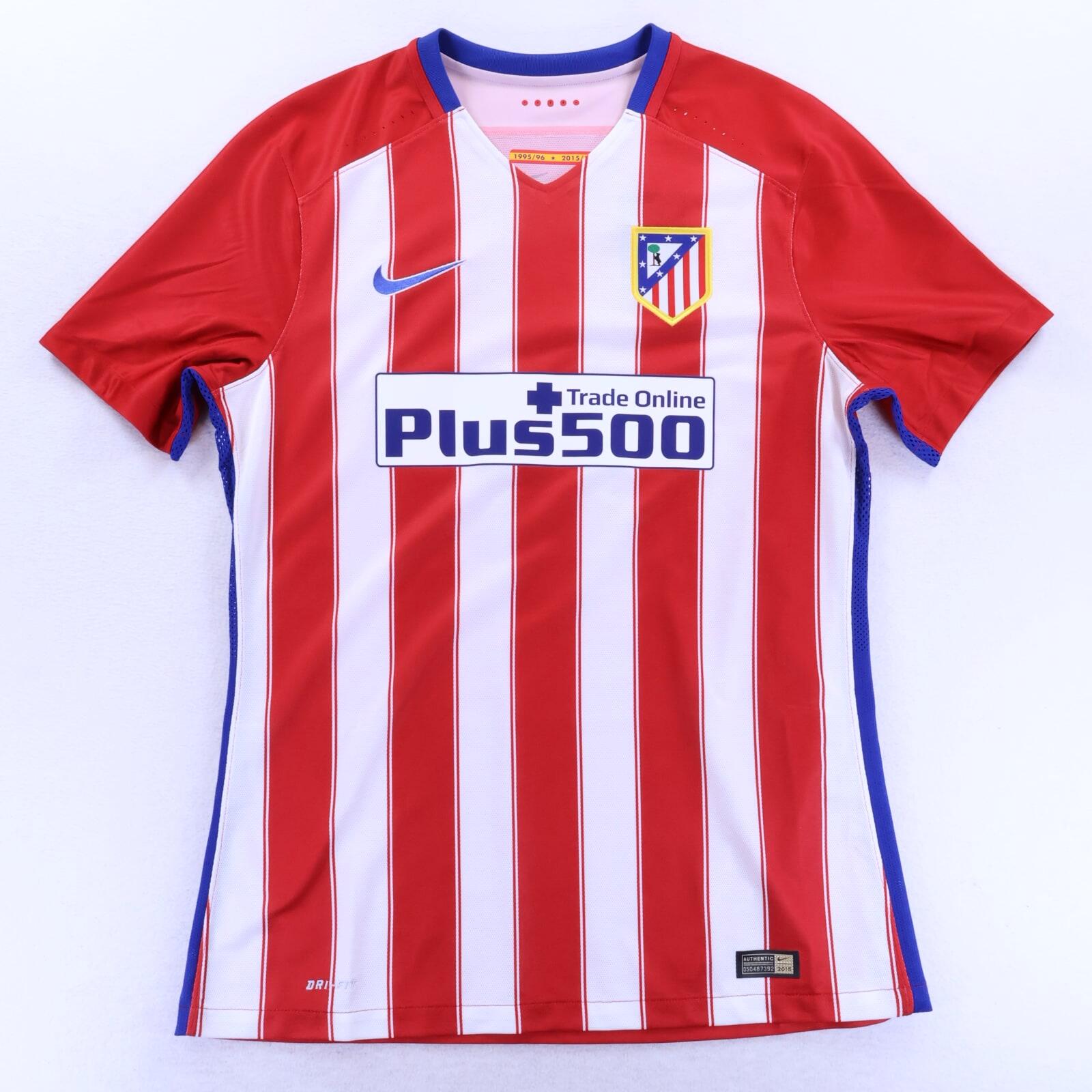 *MINT* Atlético De Madrid Koke #6 2015/16 Home Shirt - Player Issue - L