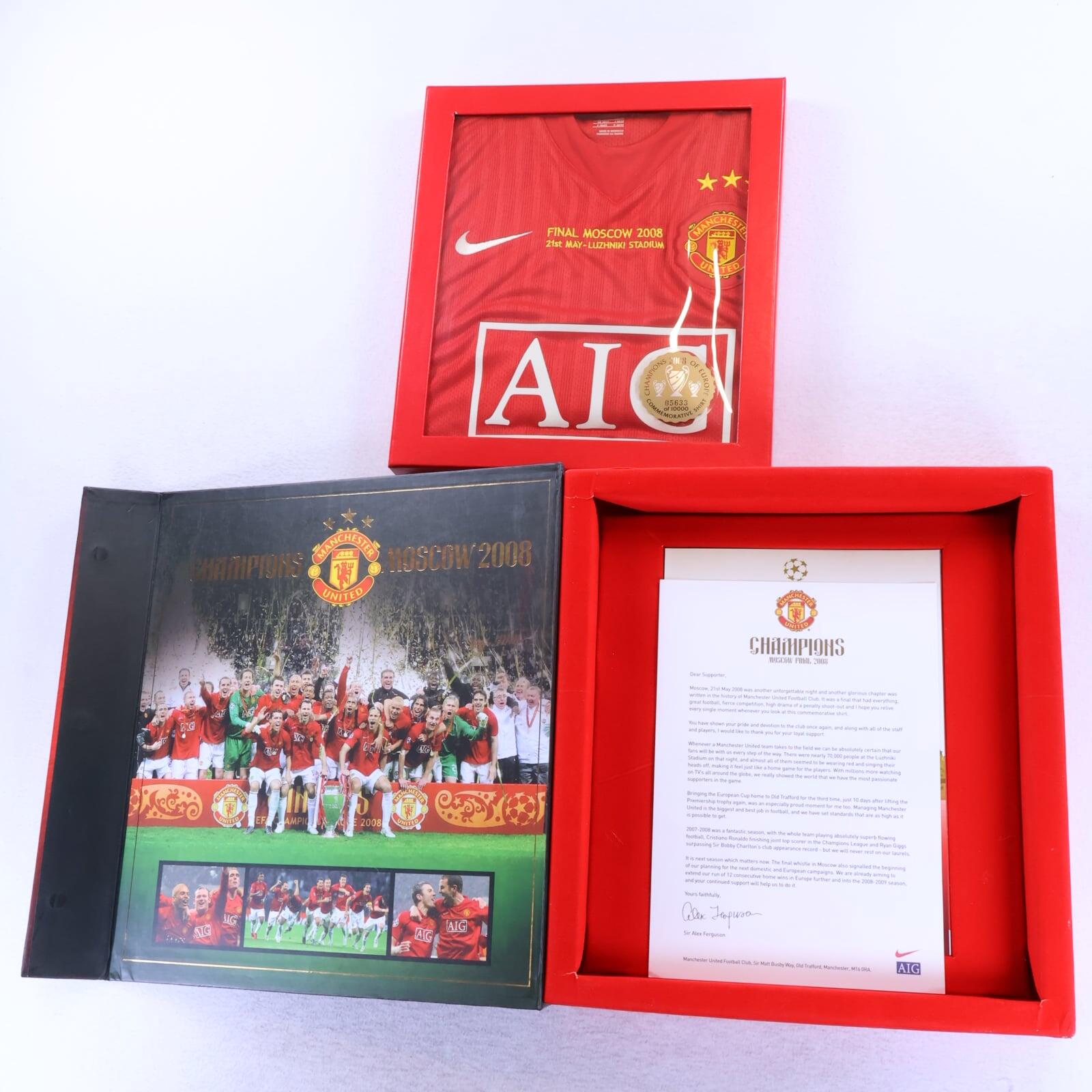 *BNIB* Manchester United 2008/09 Limited Edition Champions Of Europe Box - M