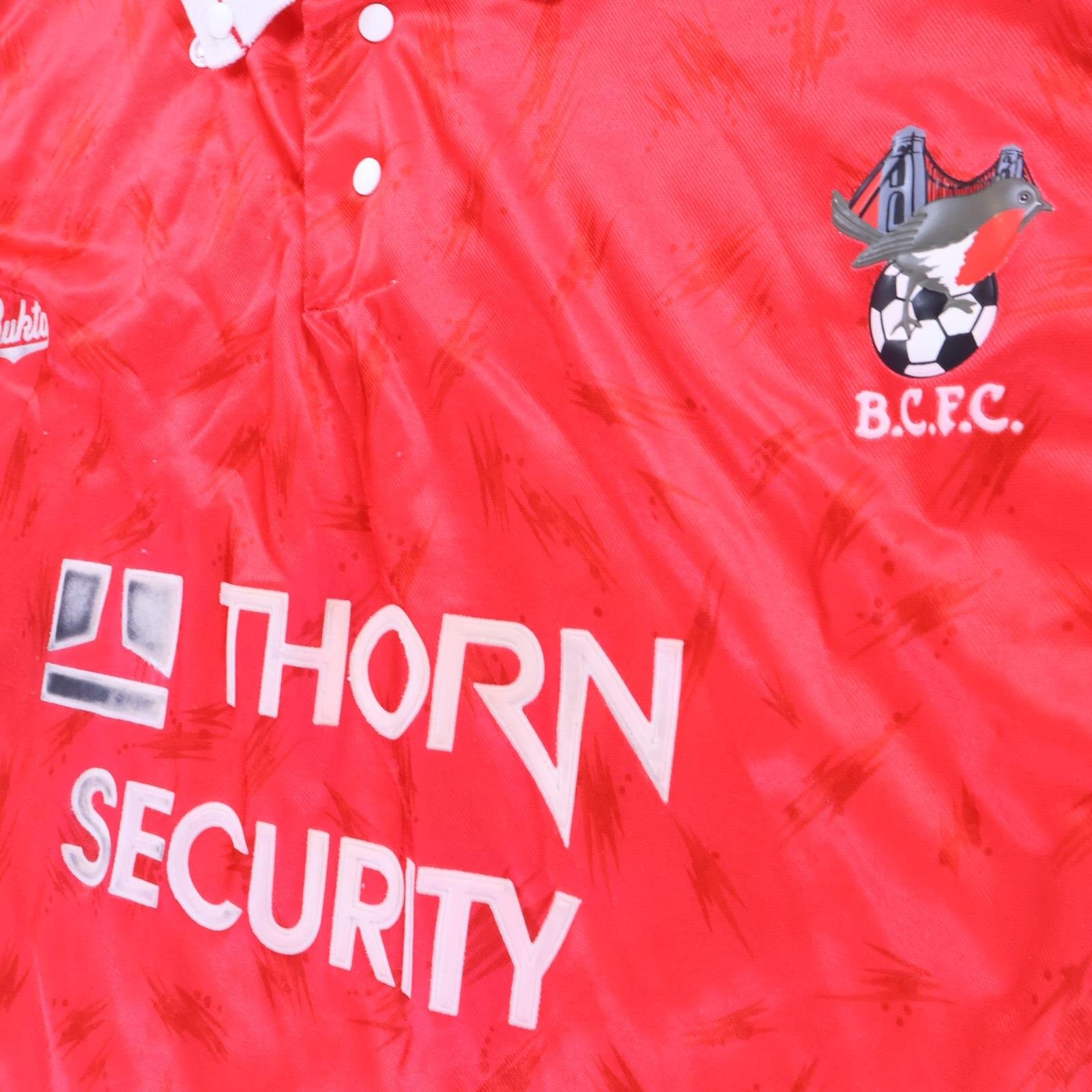 Bristol City F.C 1990/92 Home Shirt - L
