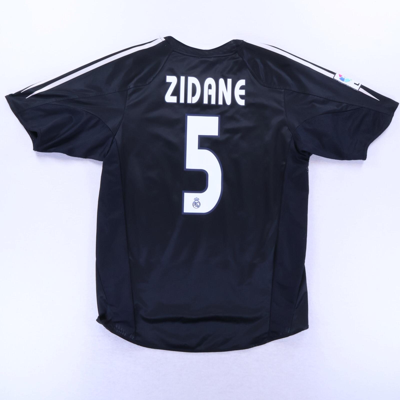 *MINT* Real Madrid Zidane #5 2004/05 Away Shirt - M