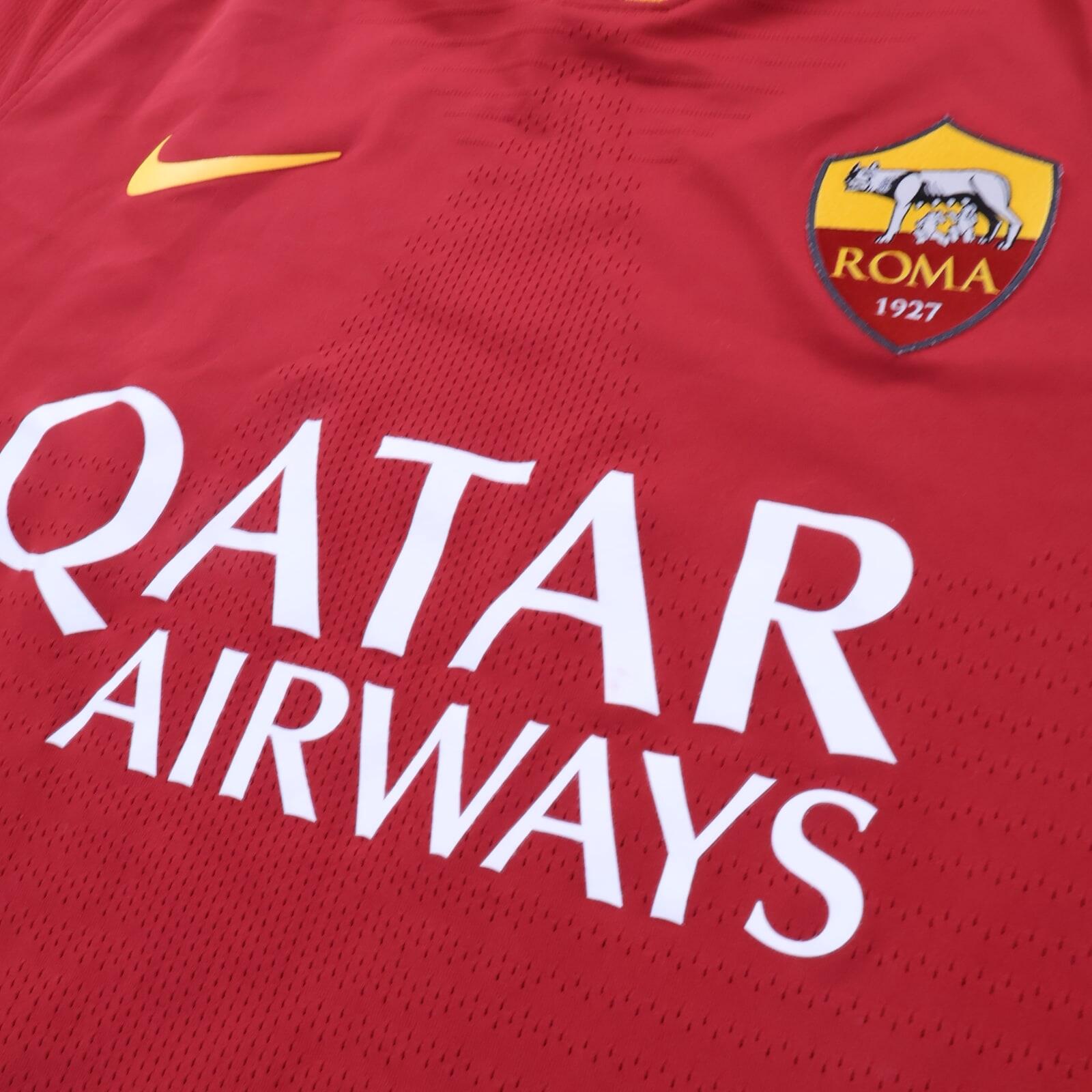 *MINT* As Roma Mkhitaryan #77 2018/19 Home Shirt - Player Issue - M