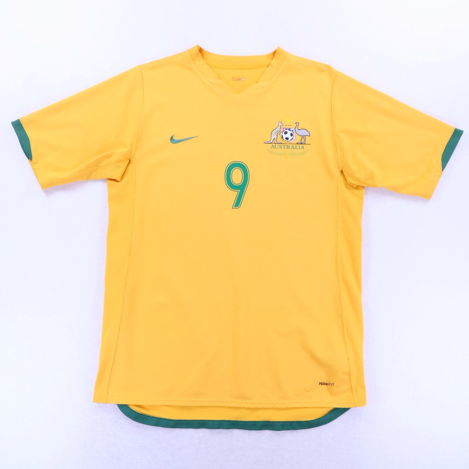 *MINT* Australia Viduka #9 2006/08 Home Shirt - M