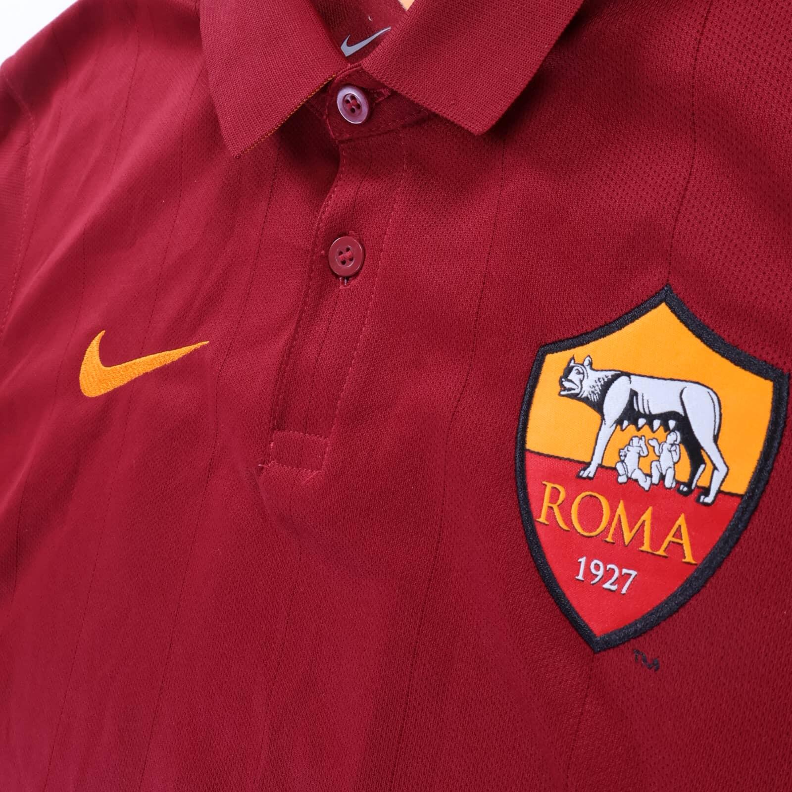 As Roma Totti #10 2014/15 Home Shirt - M