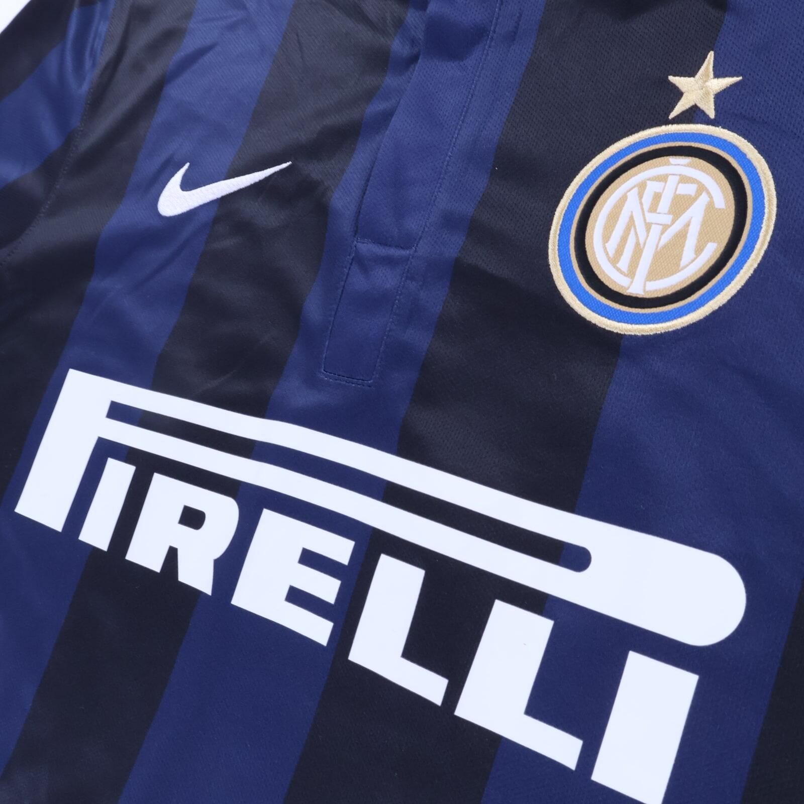 *MINT* Inter Milan Milito #22 2013/14 Home Shirt - L