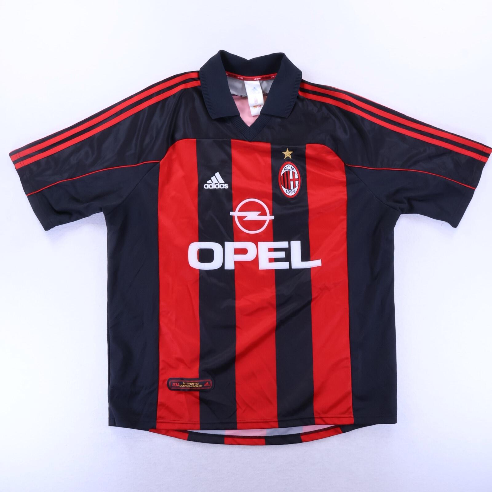 Ac Milan Shevchenko #7 2000/02 Home Shirt - XL