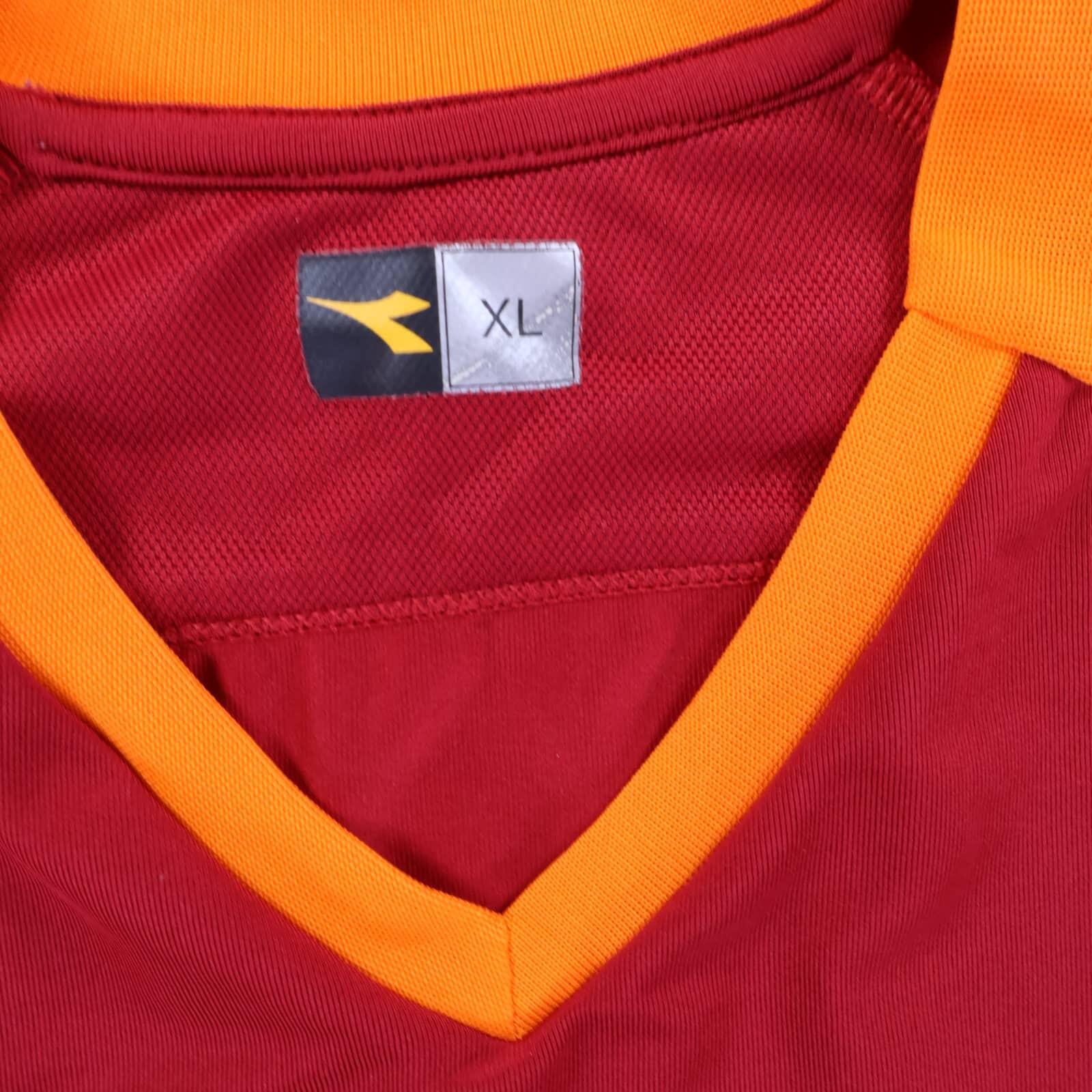 *MINT* As Roma Totti #10 2006/07 Home Shirt - XL