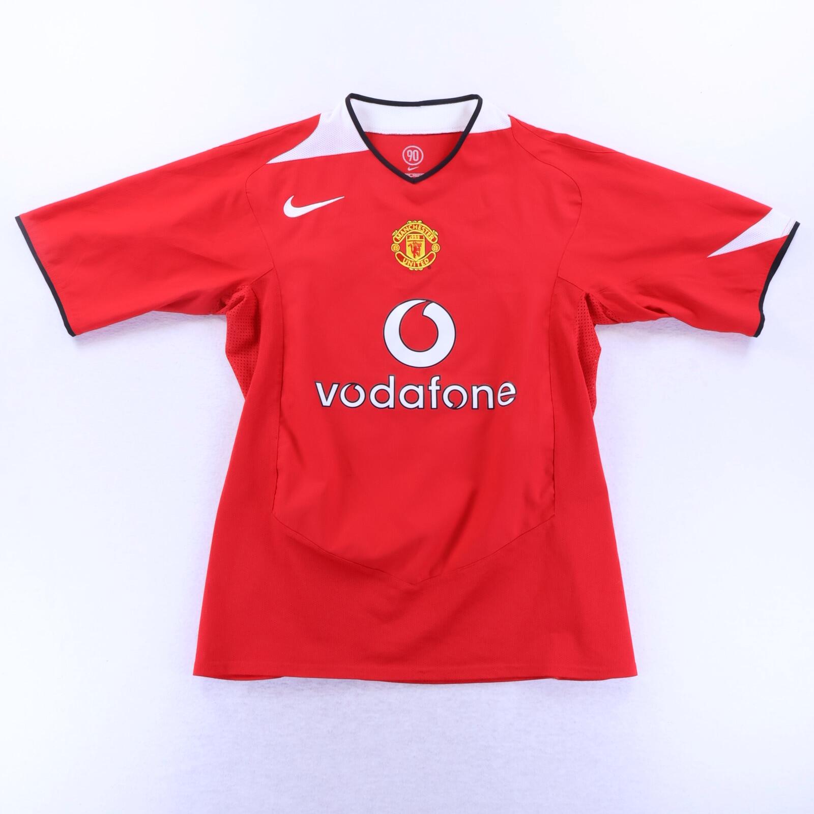 Manchester United Smith #14 2004/06 Home Shirt - M