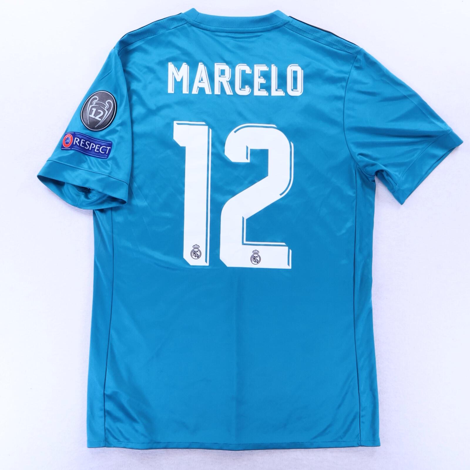 *MINT* Real Madrid Marcelo #12 2017/18 Third Shirt - M