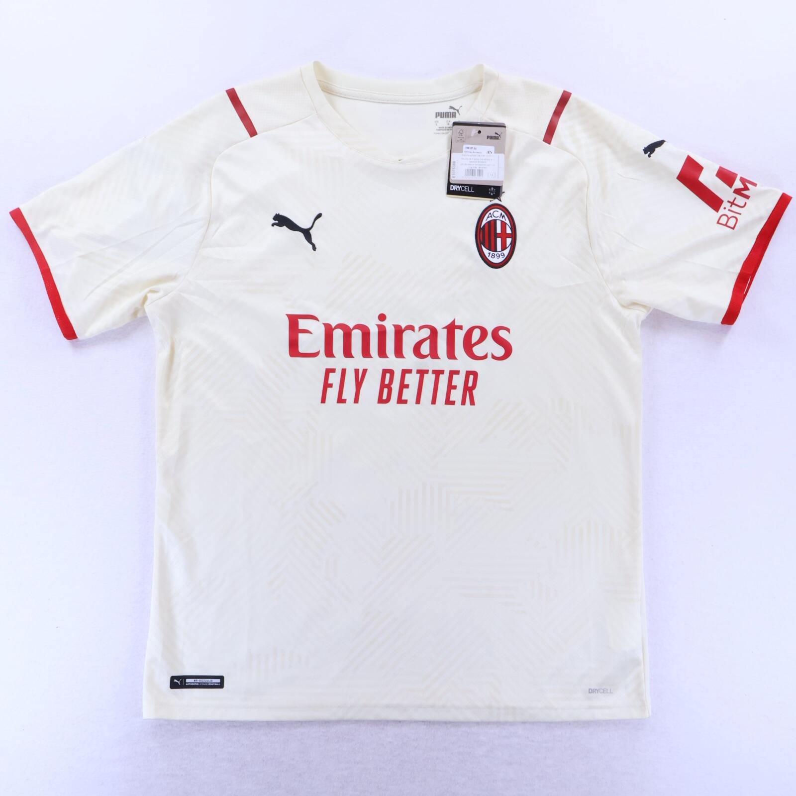 *NWT* Ac Milan Theo #19 2021/22 Away Shirt - L