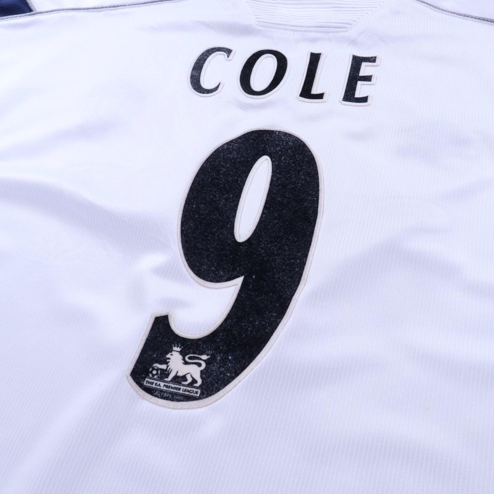Manchester United Cole #9 1999/00 Third Shirt - XXL