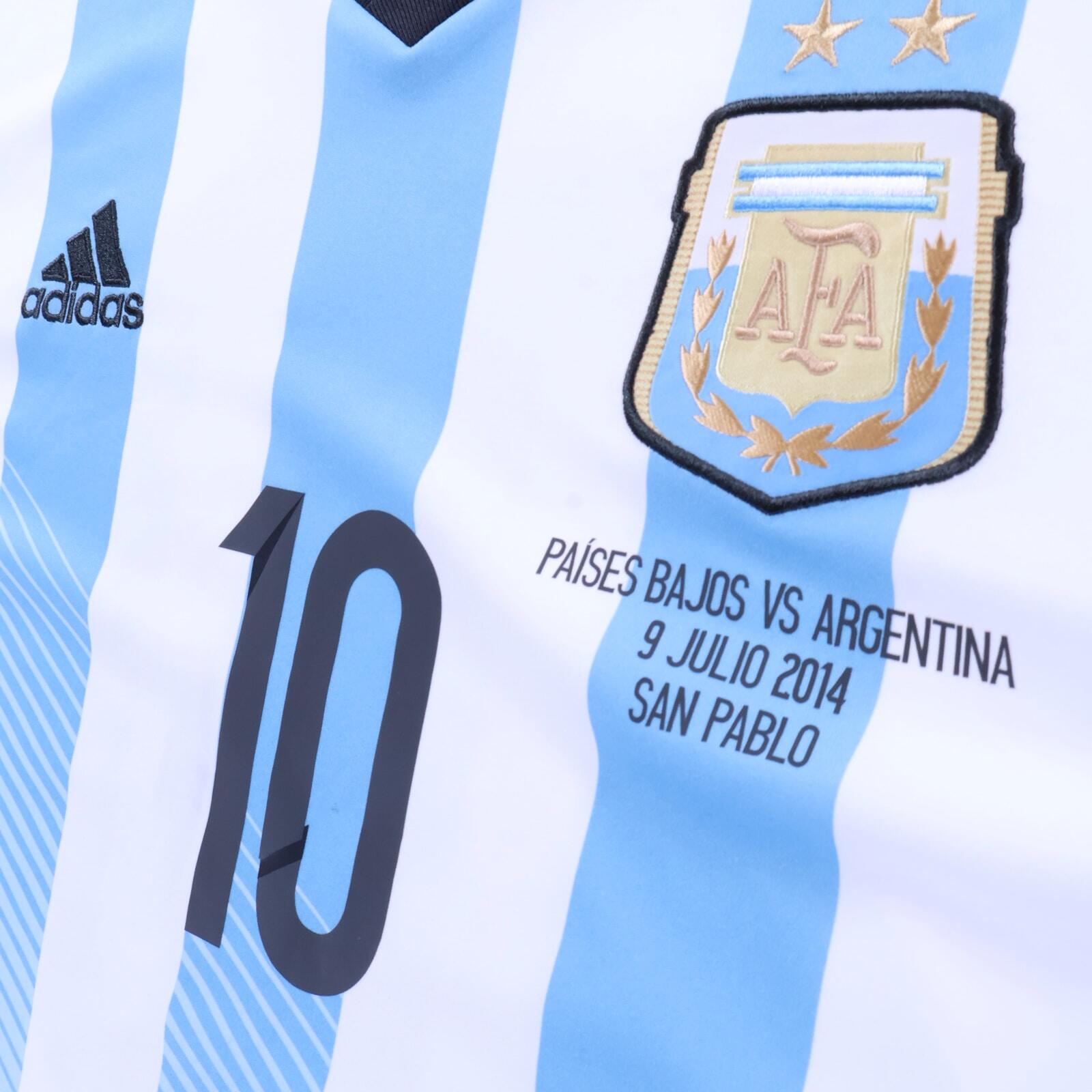 Argentina Messi #10 2014 Home Shirt - XL