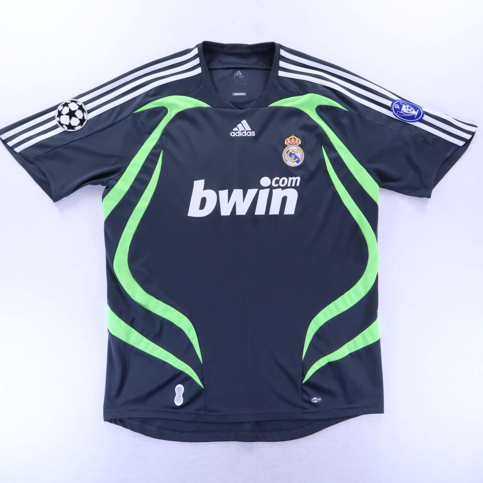 Real Madrid V. Nistelrooy #17 2007/08 Third Shirt - XL